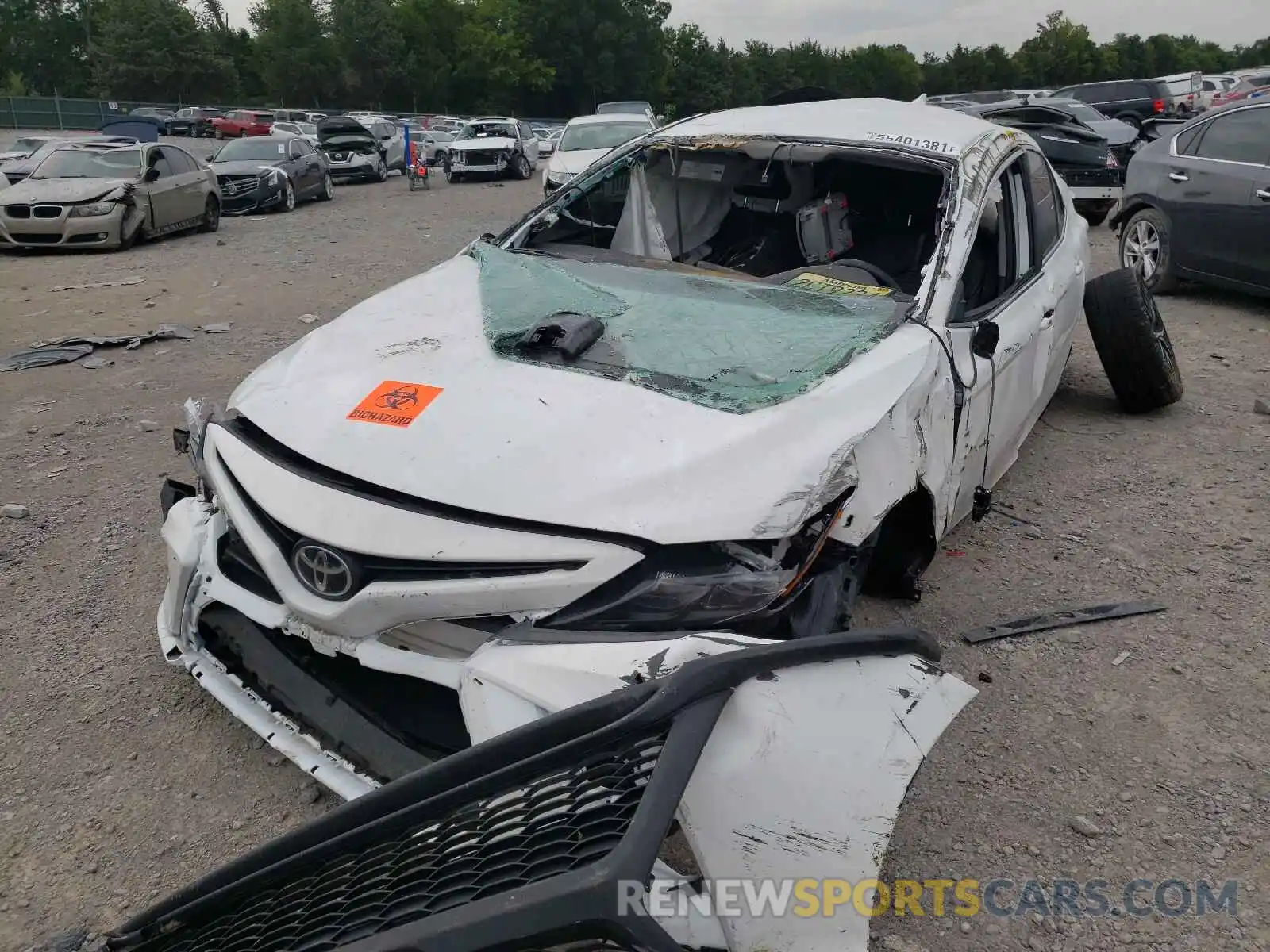 2 Photograph of a damaged car 4T1G11AK7MU563557 TOYOTA CAMRY 2021