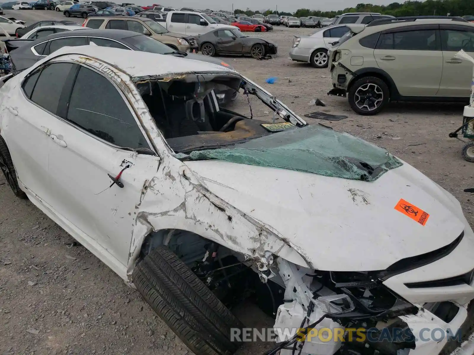 9 Photograph of a damaged car 4T1G11AK7MU563557 TOYOTA CAMRY 2021