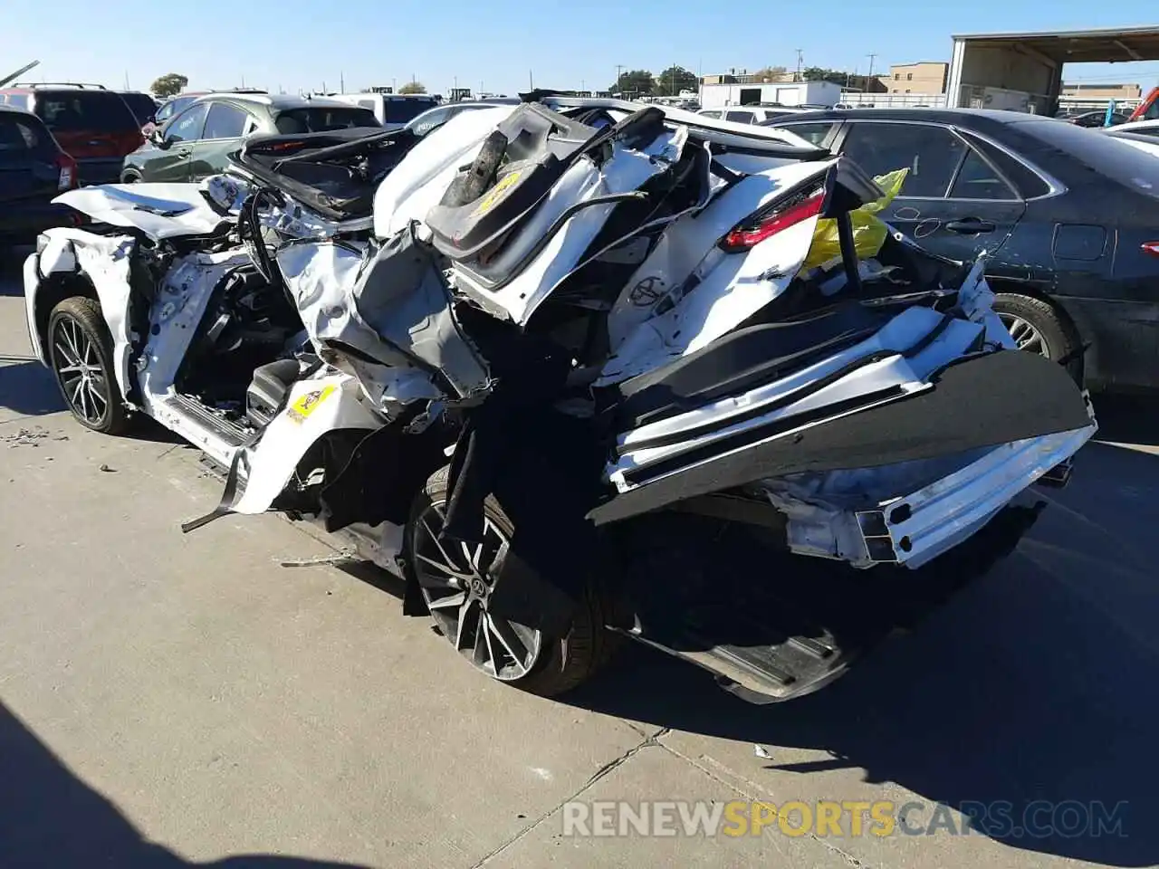 3 Photograph of a damaged car 4T1G11AK7MU573456 TOYOTA CAMRY 2021