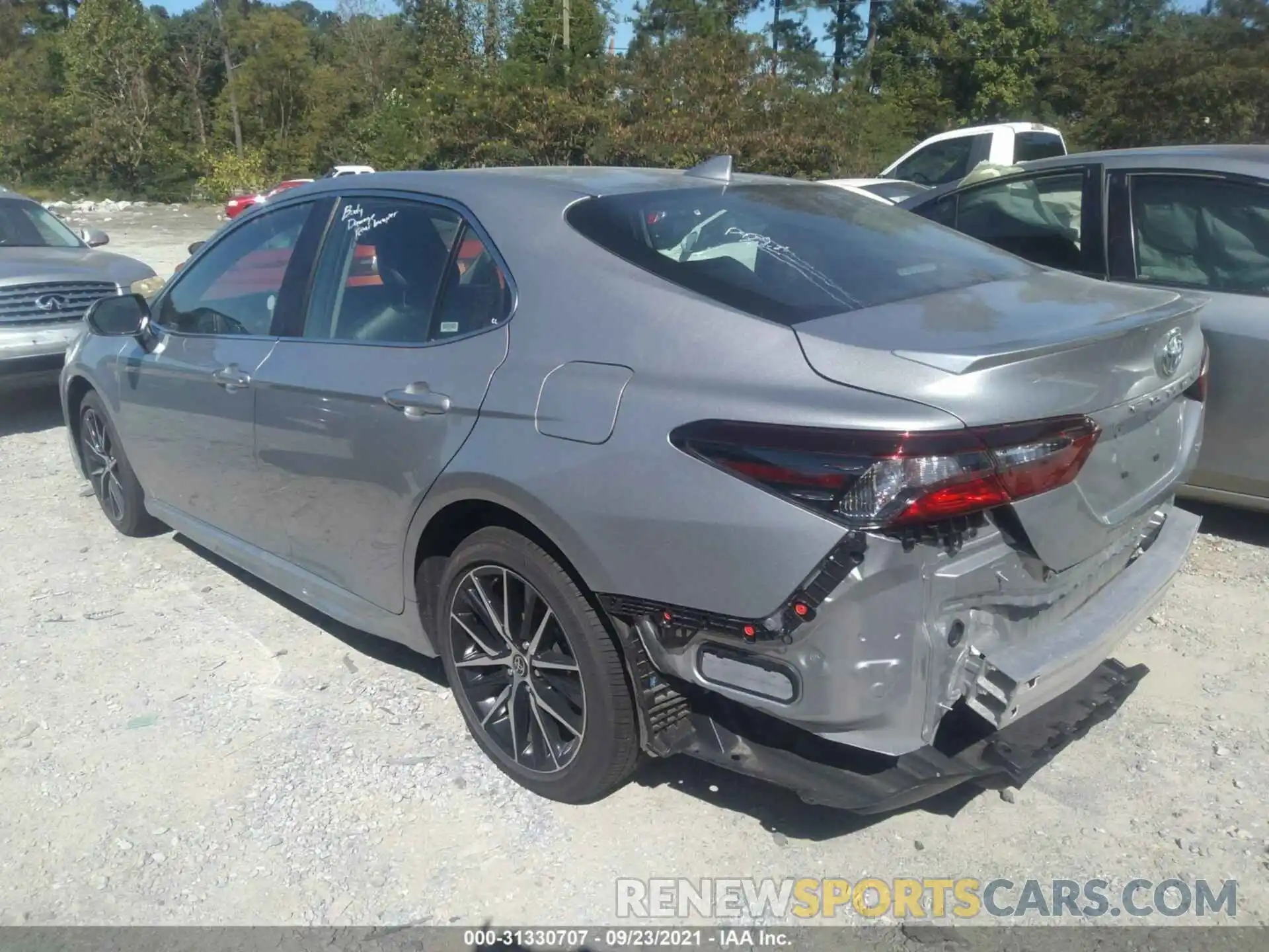 3 Photograph of a damaged car 4T1G11AK7MU573599 TOYOTA CAMRY 2021