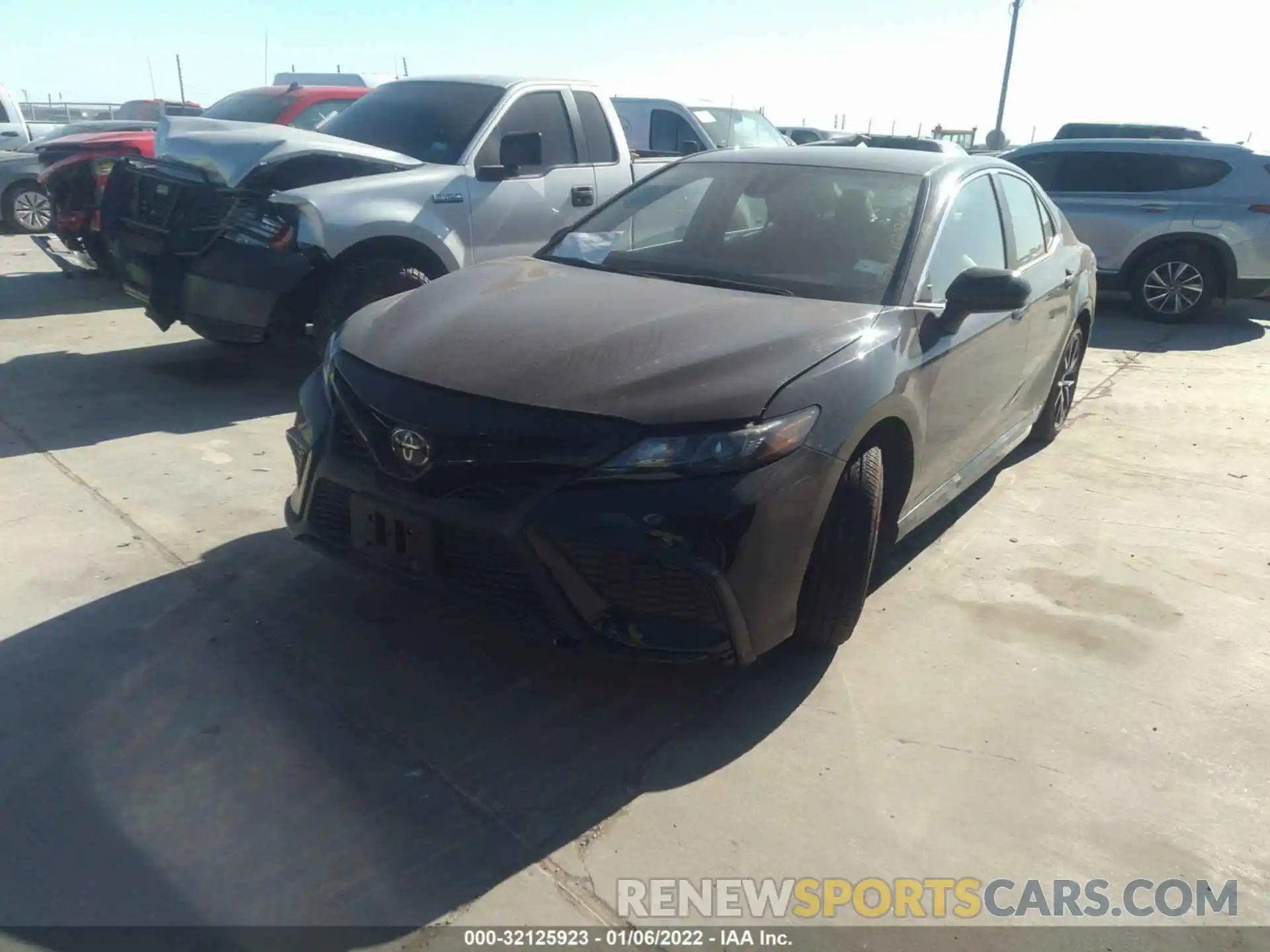 2 Photograph of a damaged car 4T1G11AK7MU576227 TOYOTA CAMRY 2021