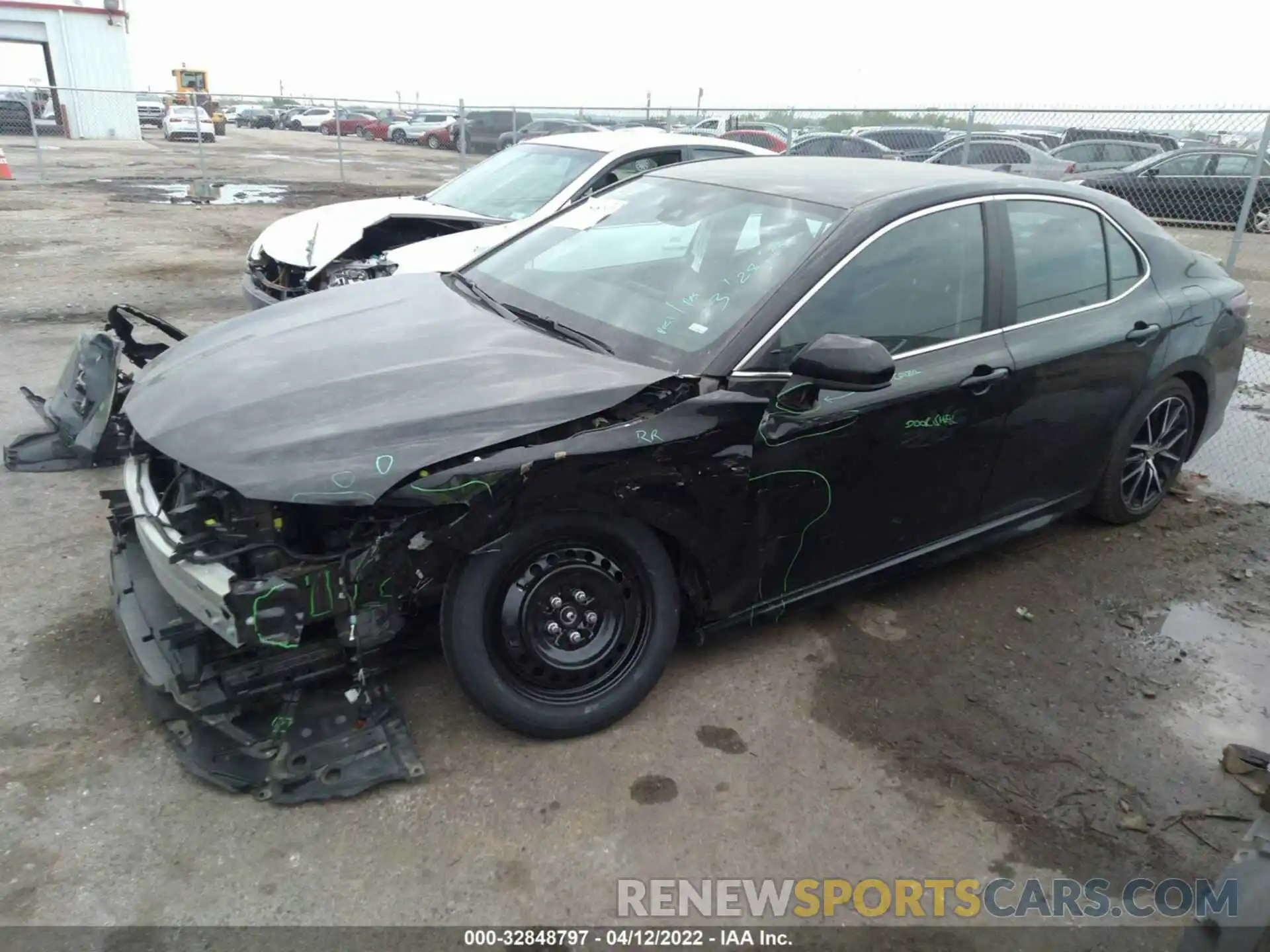 2 Photograph of a damaged car 4T1G11AK7MU576311 TOYOTA CAMRY 2021