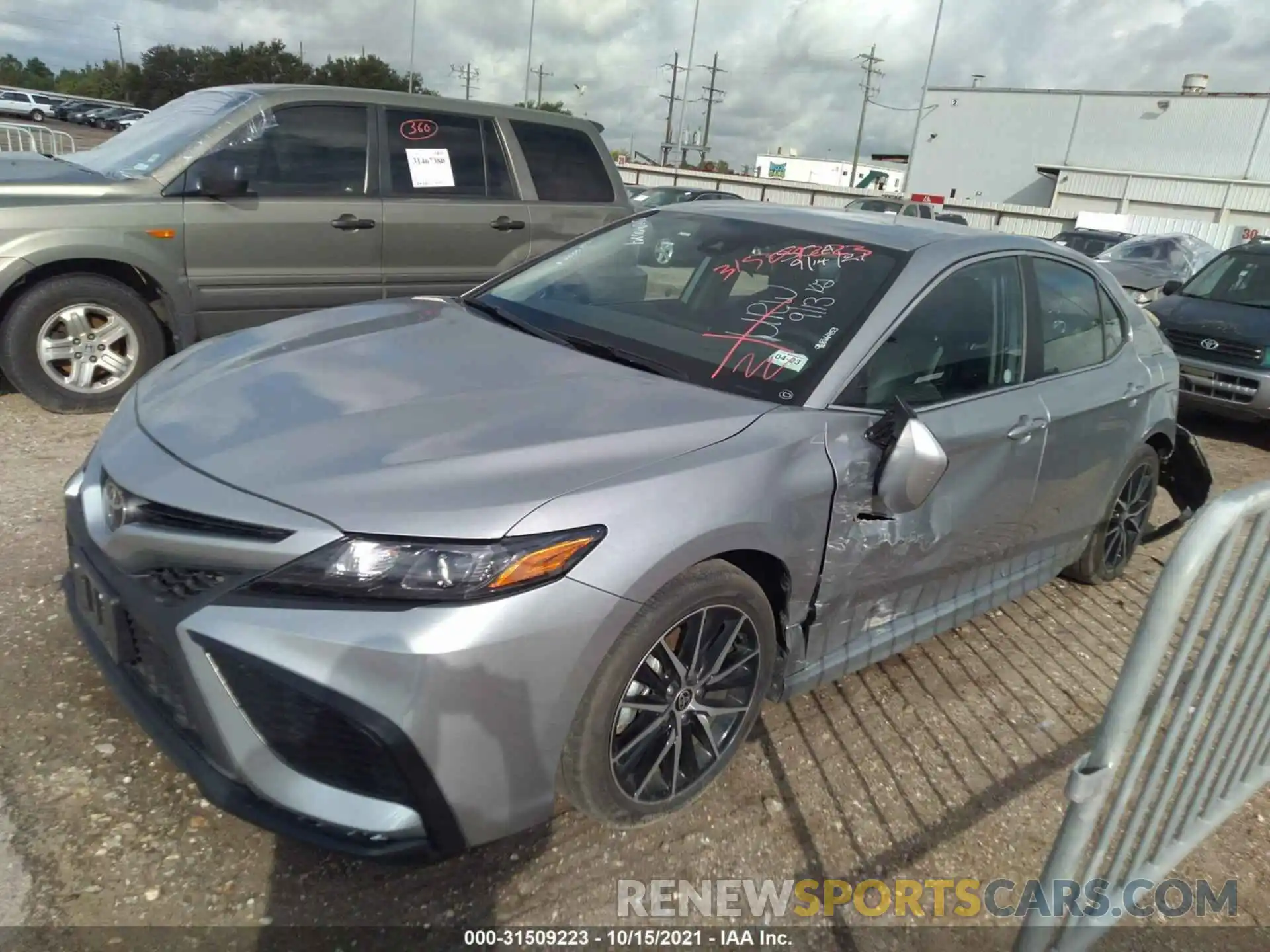 2 Photograph of a damaged car 4T1G11AK7MU580245 TOYOTA CAMRY 2021