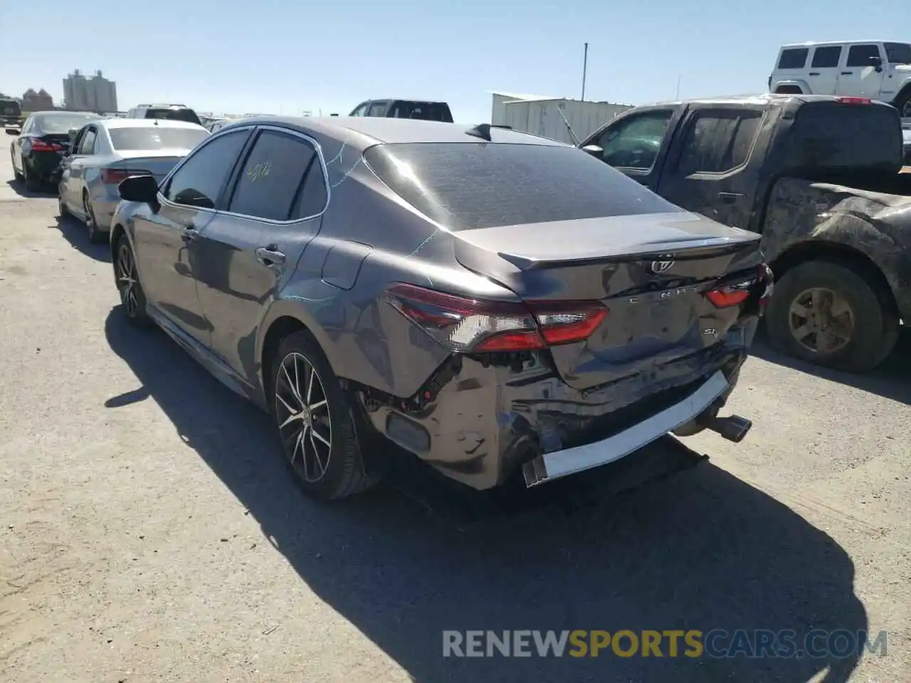 3 Photograph of a damaged car 4T1G11AK7MU580956 TOYOTA CAMRY 2021