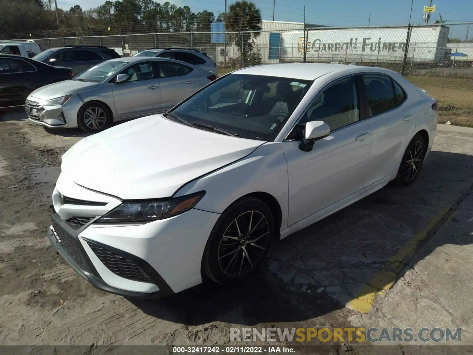 2 Photograph of a damaged car 4T1G11AK7MU584148 TOYOTA CAMRY 2021