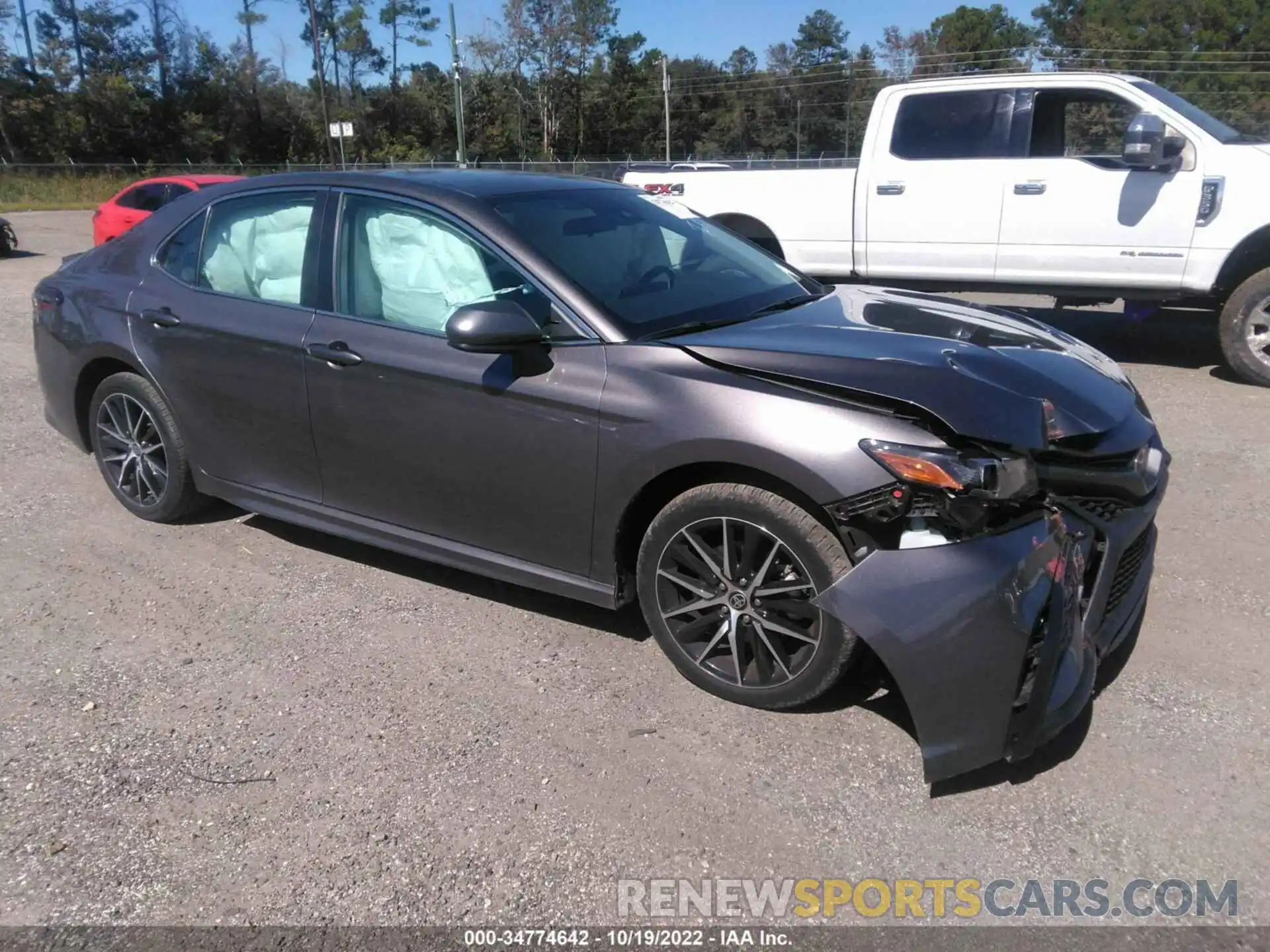 1 Photograph of a damaged car 4T1G11AK7MU584490 TOYOTA CAMRY 2021