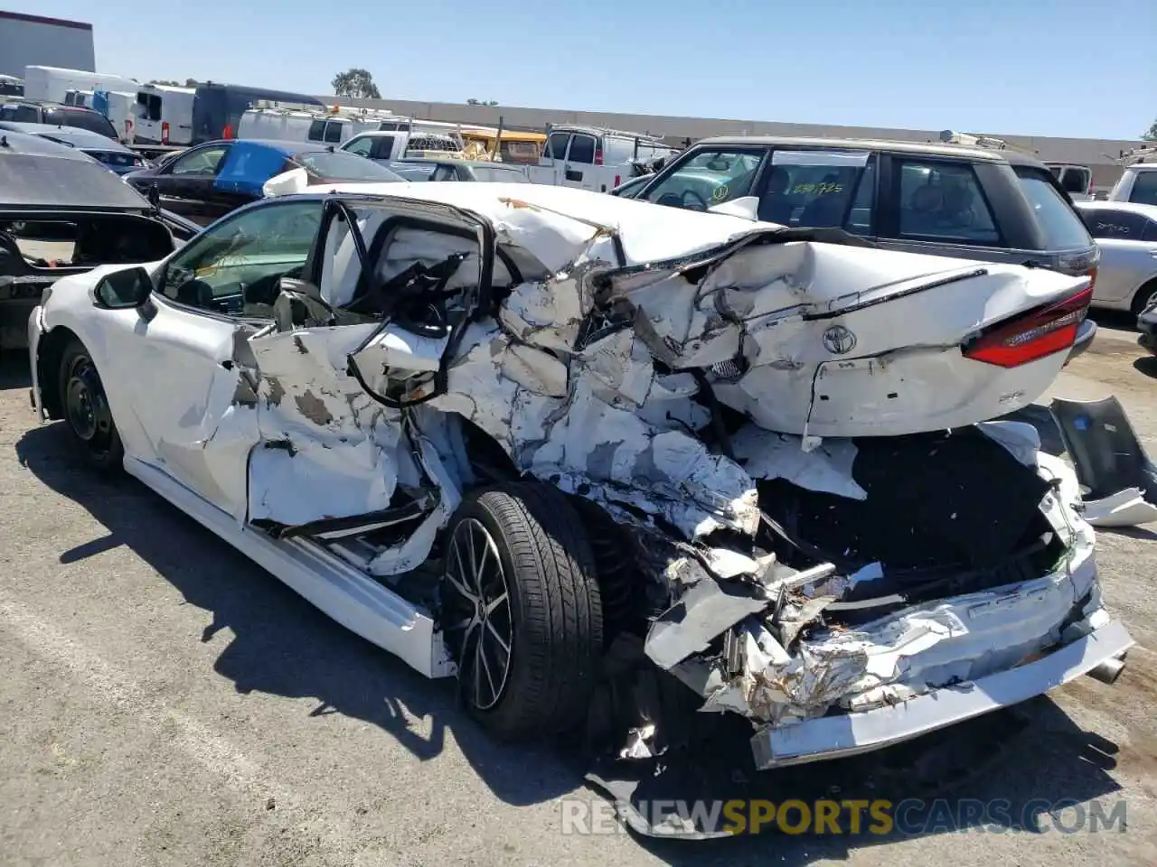 3 Photograph of a damaged car 4T1G11AK7MU592802 TOYOTA CAMRY 2021