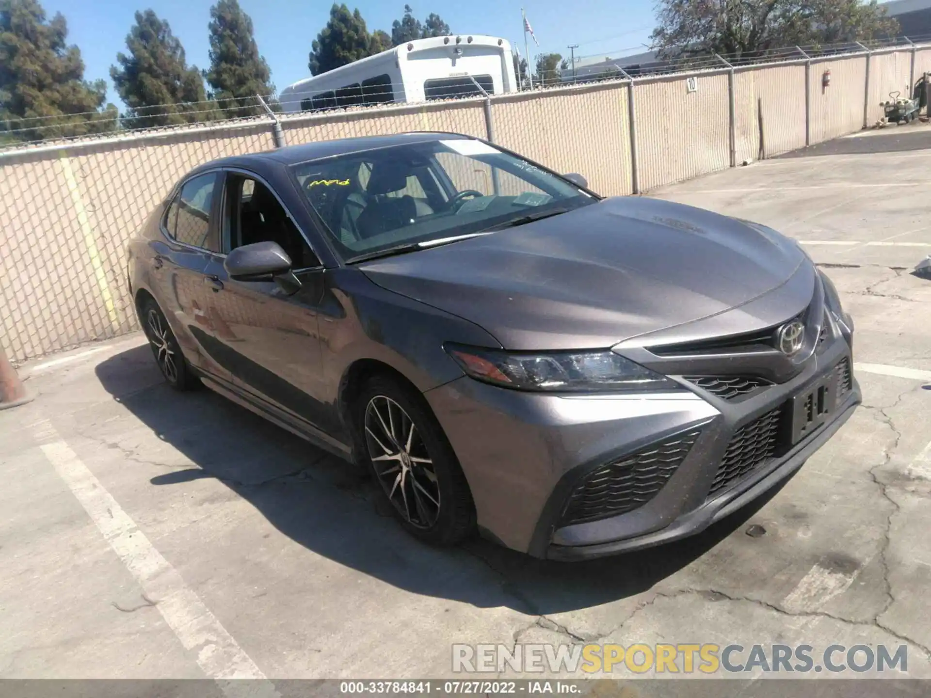 1 Photograph of a damaged car 4T1G11AK7MU593075 TOYOTA CAMRY 2021