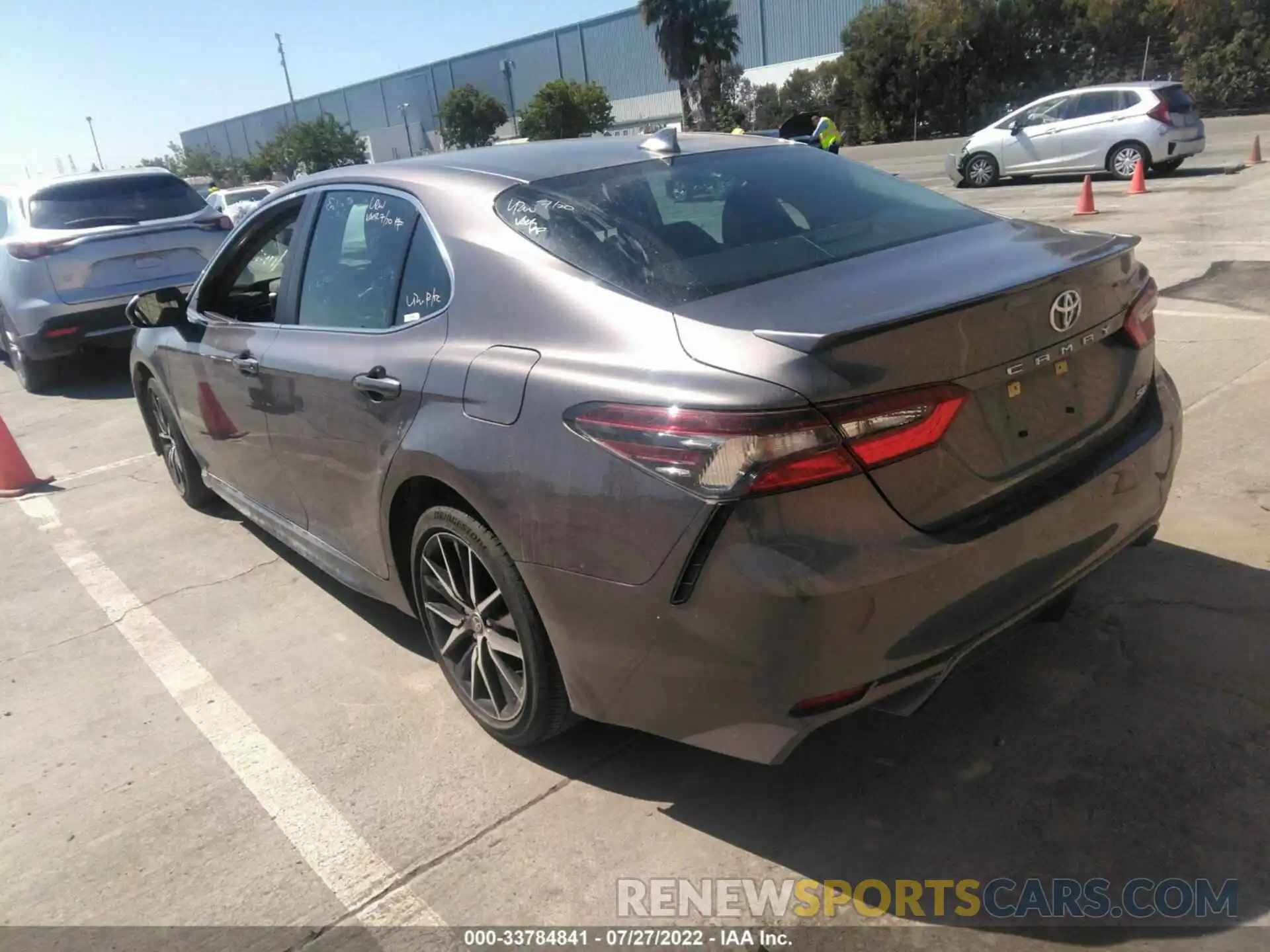 3 Photograph of a damaged car 4T1G11AK7MU593075 TOYOTA CAMRY 2021