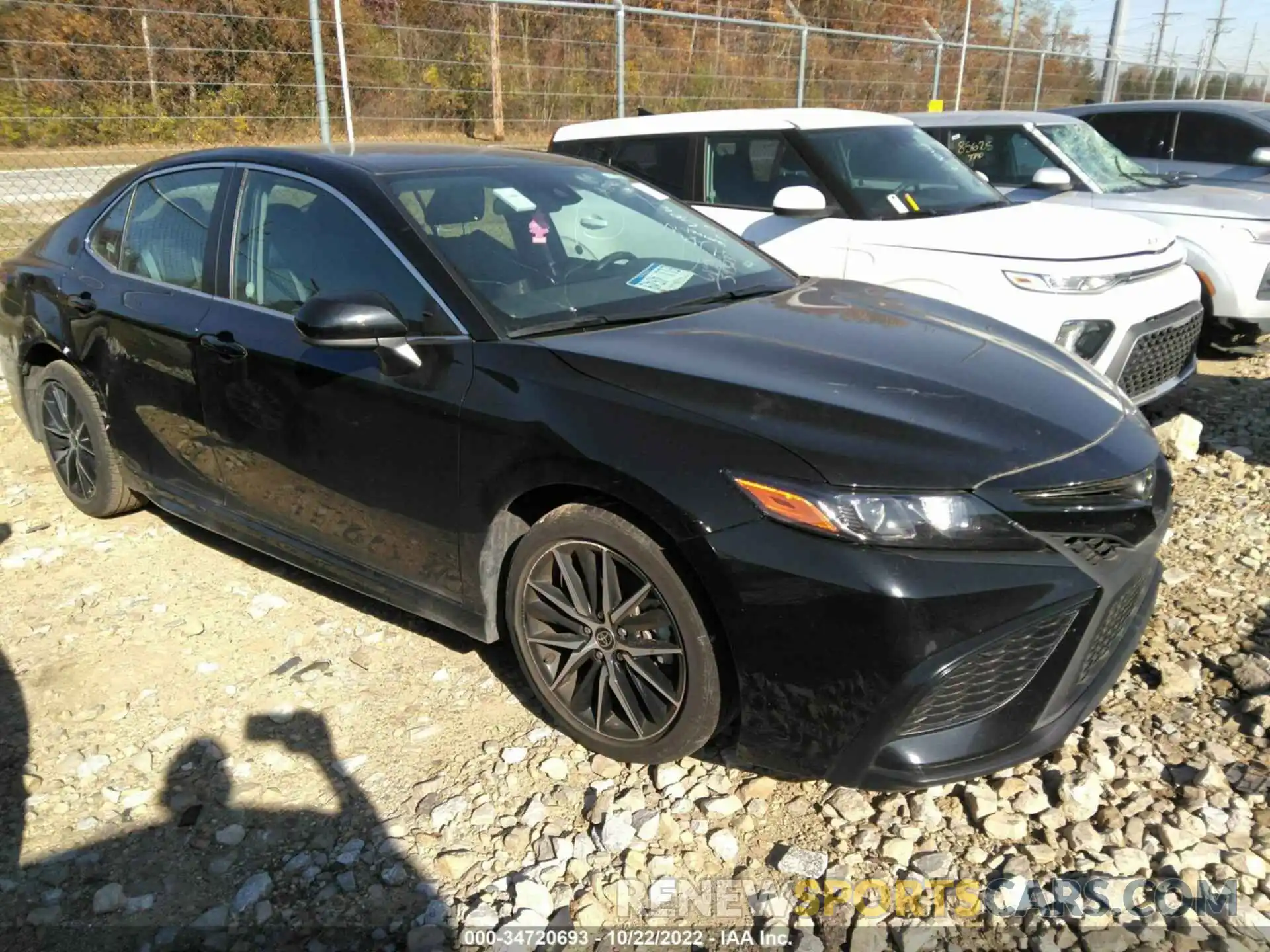 1 Photograph of a damaged car 4T1G11AK7MU593237 TOYOTA CAMRY 2021