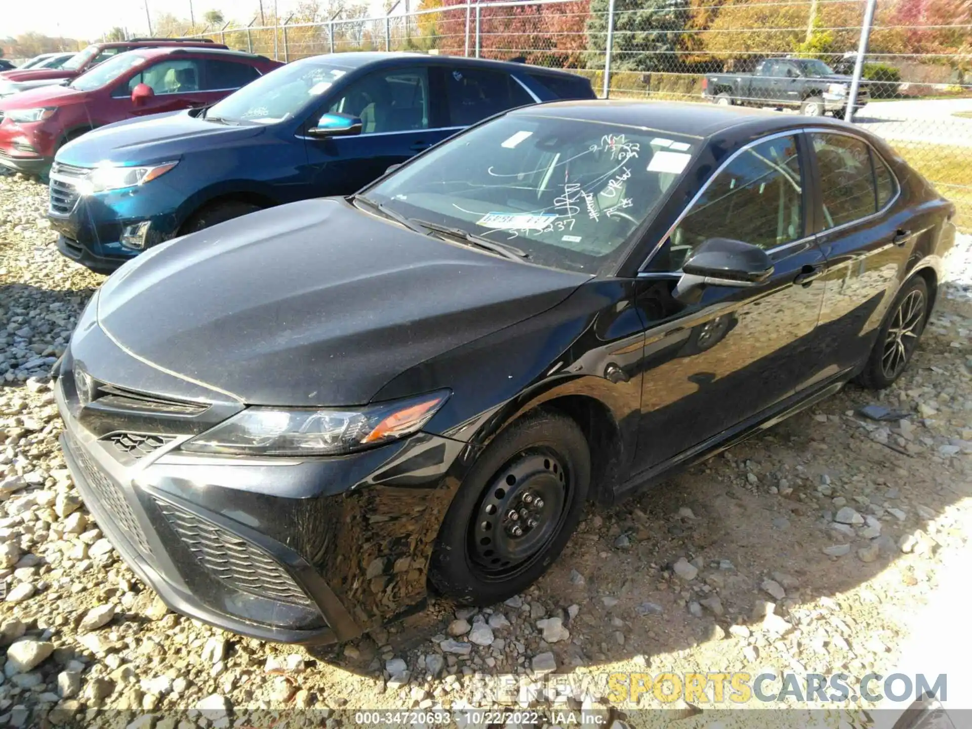 2 Photograph of a damaged car 4T1G11AK7MU593237 TOYOTA CAMRY 2021