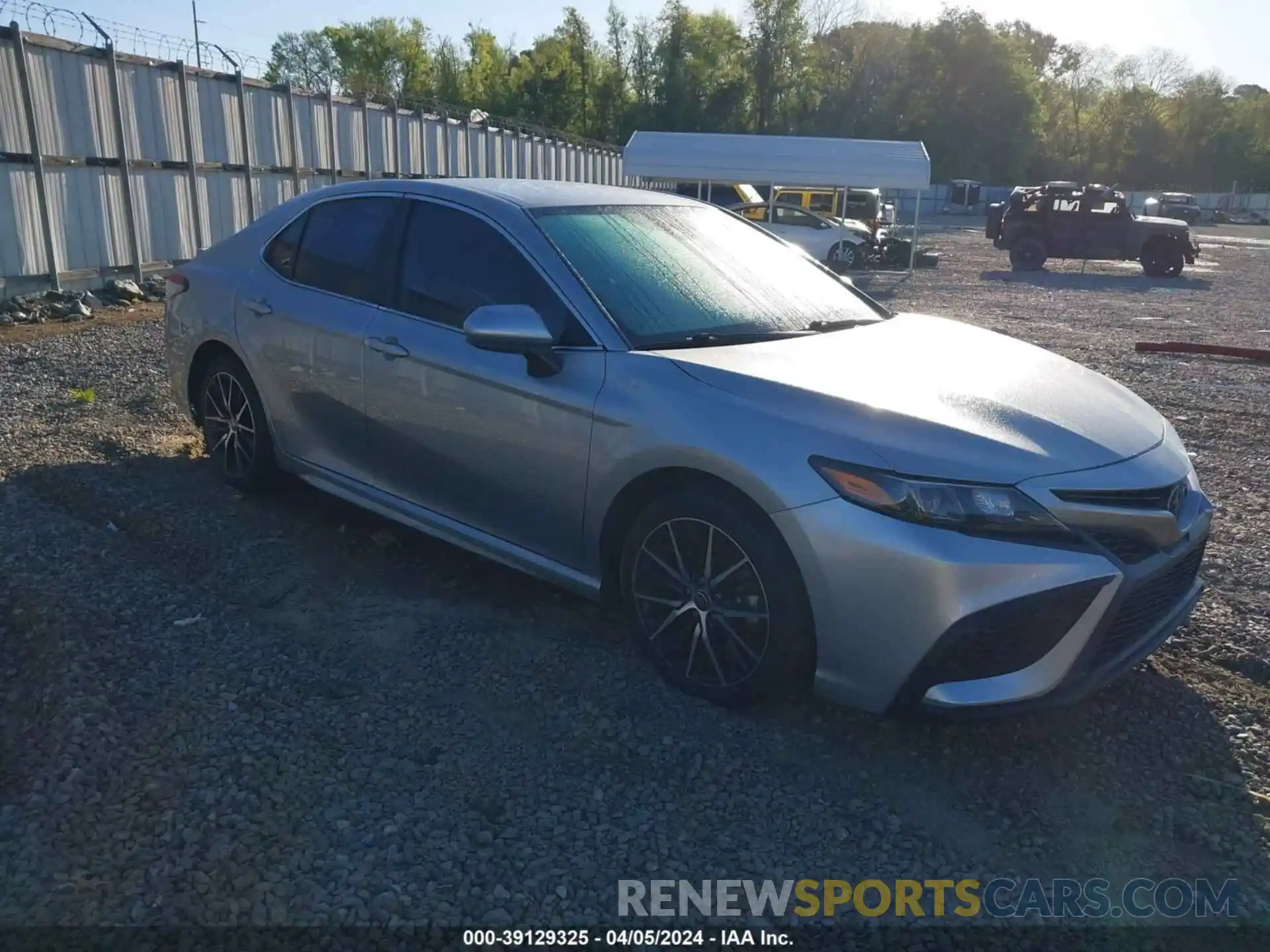 1 Photograph of a damaged car 4T1G11AK7MU593643 TOYOTA CAMRY 2021