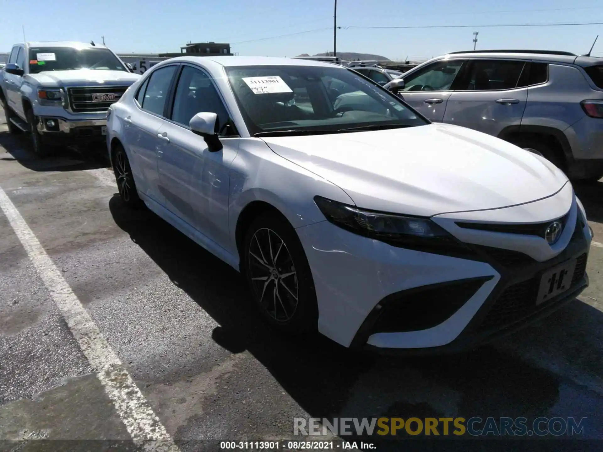 1 Photograph of a damaged car 4T1G11AK7MU595490 TOYOTA CAMRY 2021