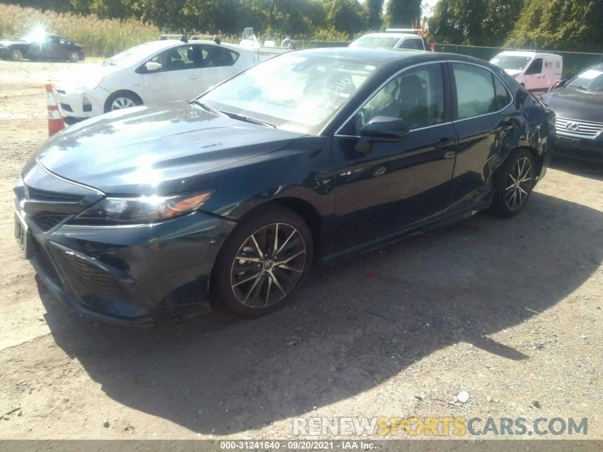 2 Photograph of a damaged car 4T1G11AK7MU598910 TOYOTA CAMRY 2021