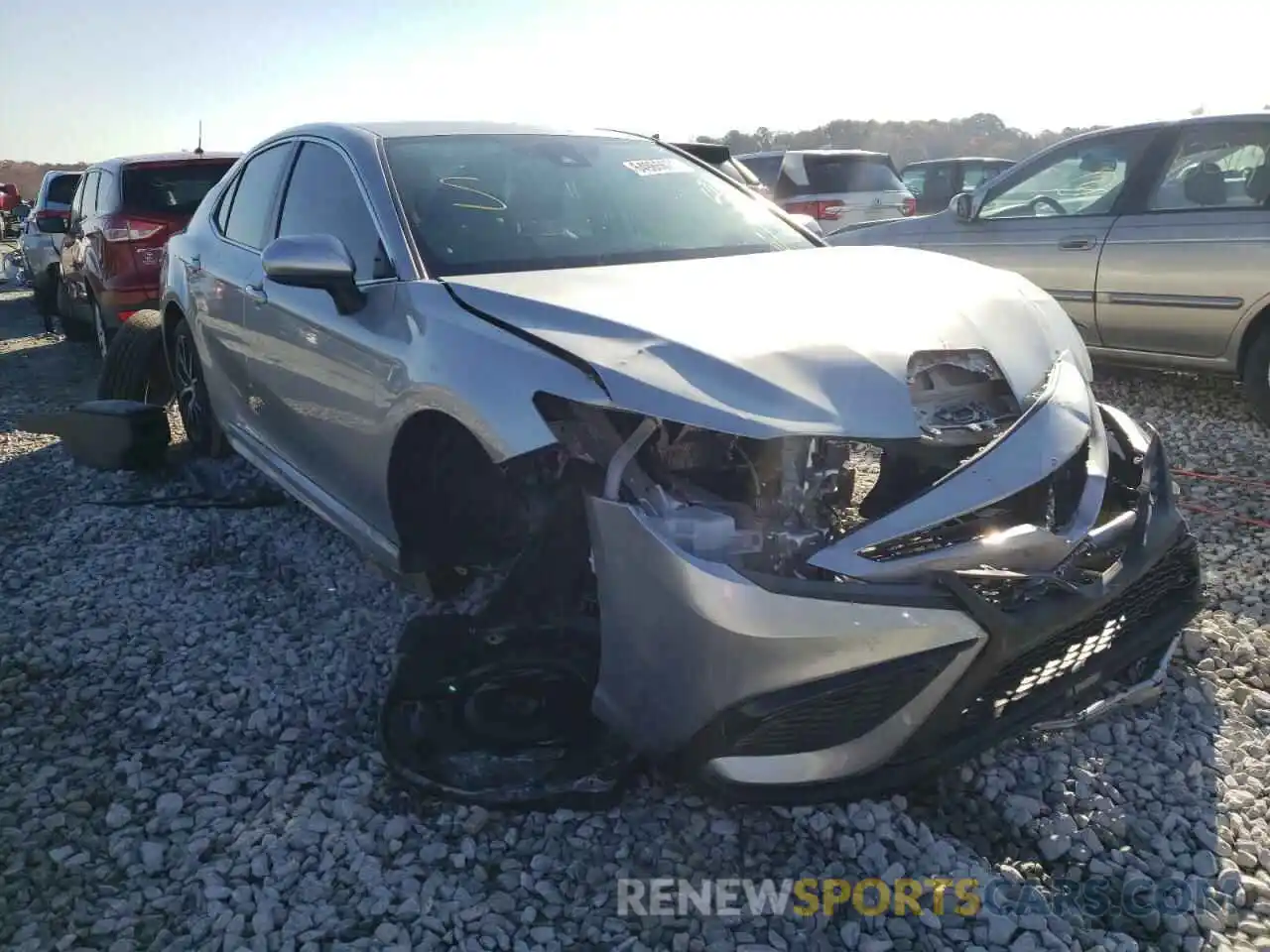 1 Photograph of a damaged car 4T1G11AK7MU602938 TOYOTA CAMRY 2021