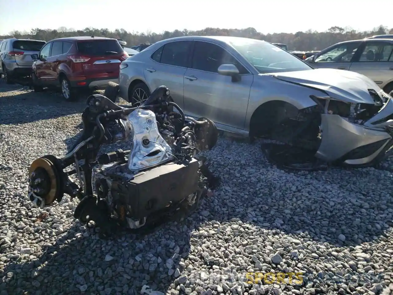 9 Photograph of a damaged car 4T1G11AK7MU602938 TOYOTA CAMRY 2021