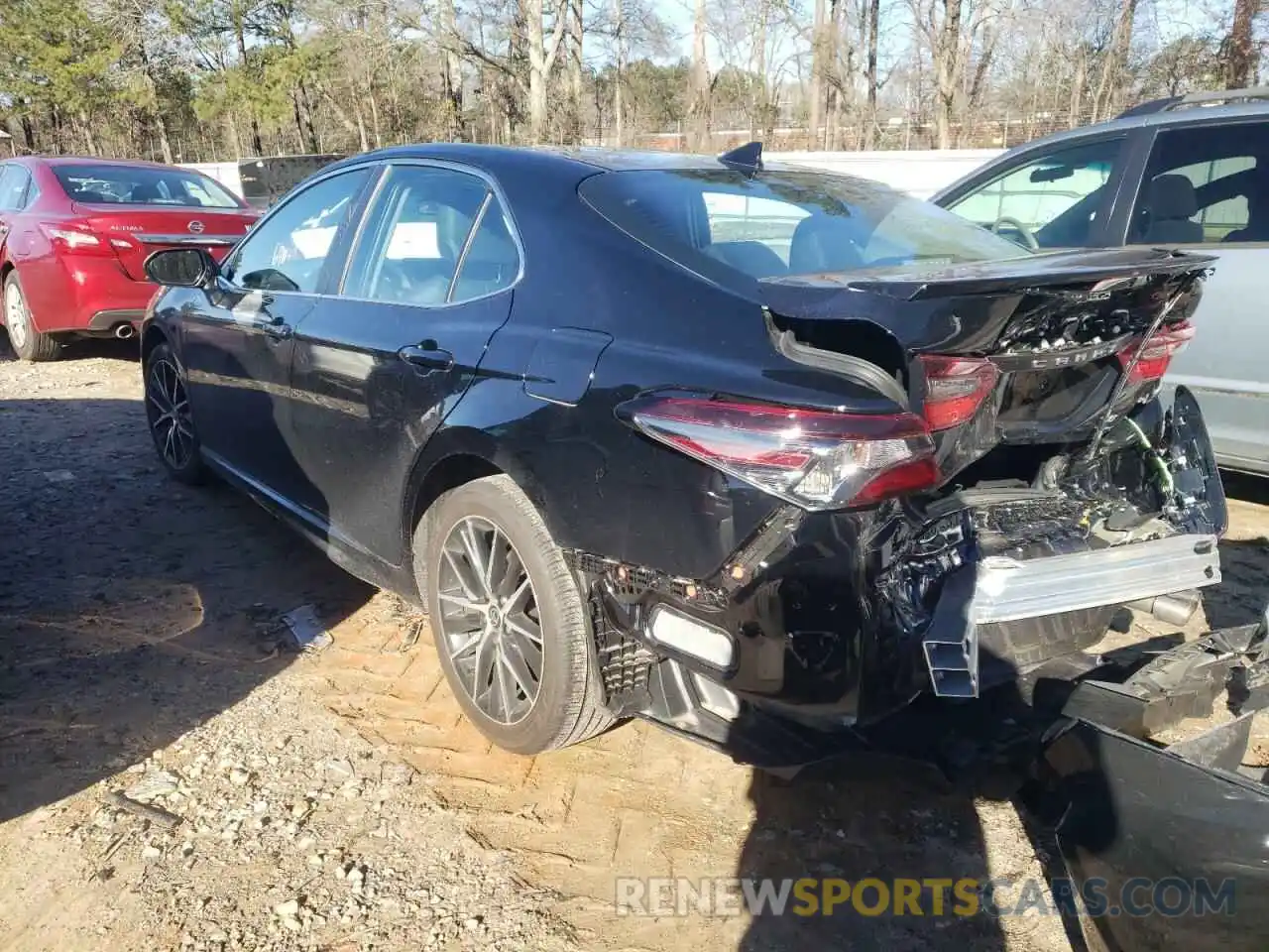 3 Photograph of a damaged car 4T1G11AK7MU606049 TOYOTA CAMRY 2021