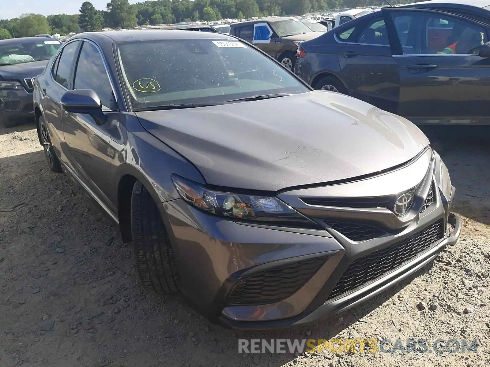 1 Photograph of a damaged car 4T1G11AK7MU610389 TOYOTA CAMRY 2021