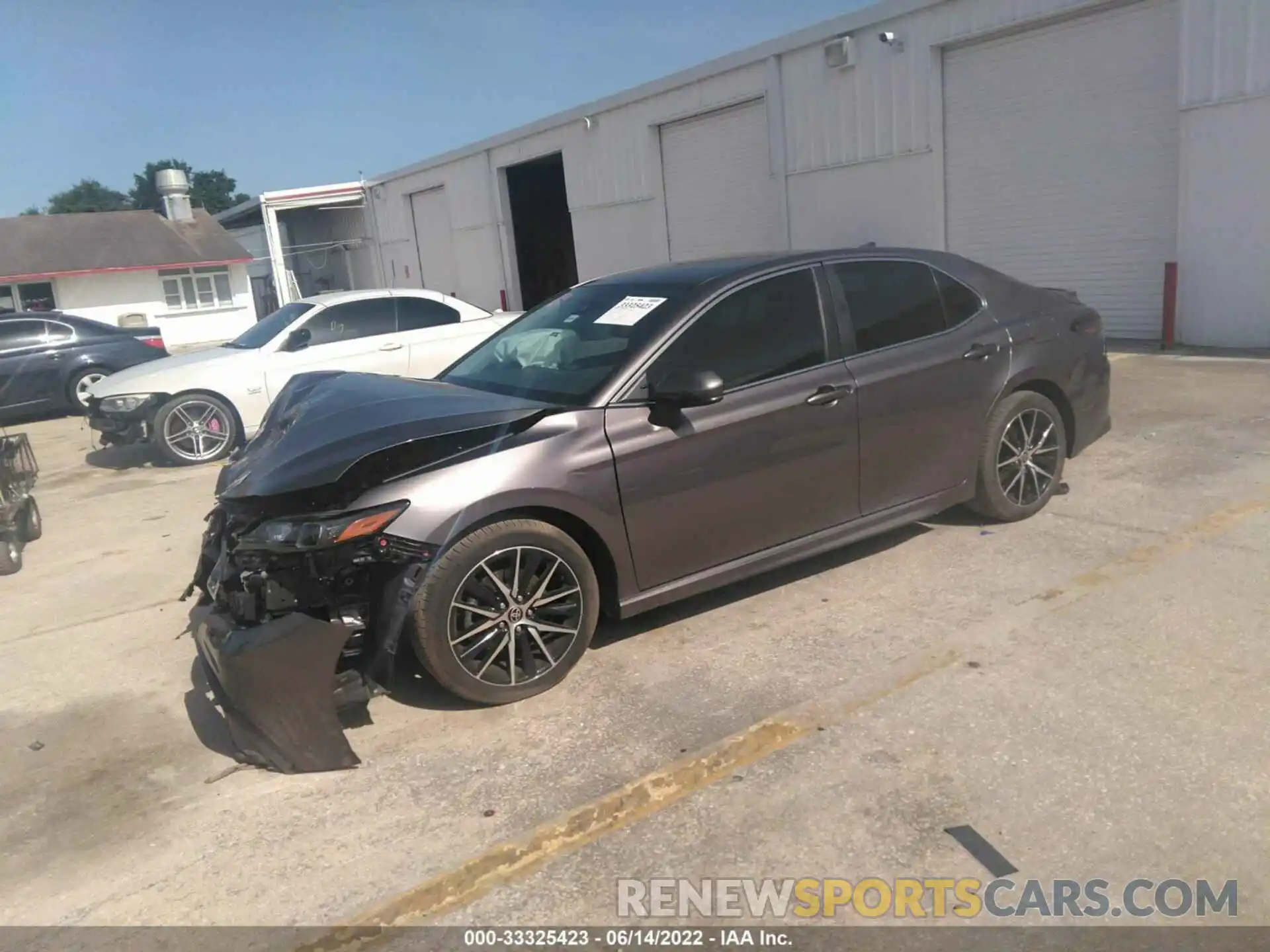 2 Photograph of a damaged car 4T1G11AK7MU616709 TOYOTA CAMRY 2021