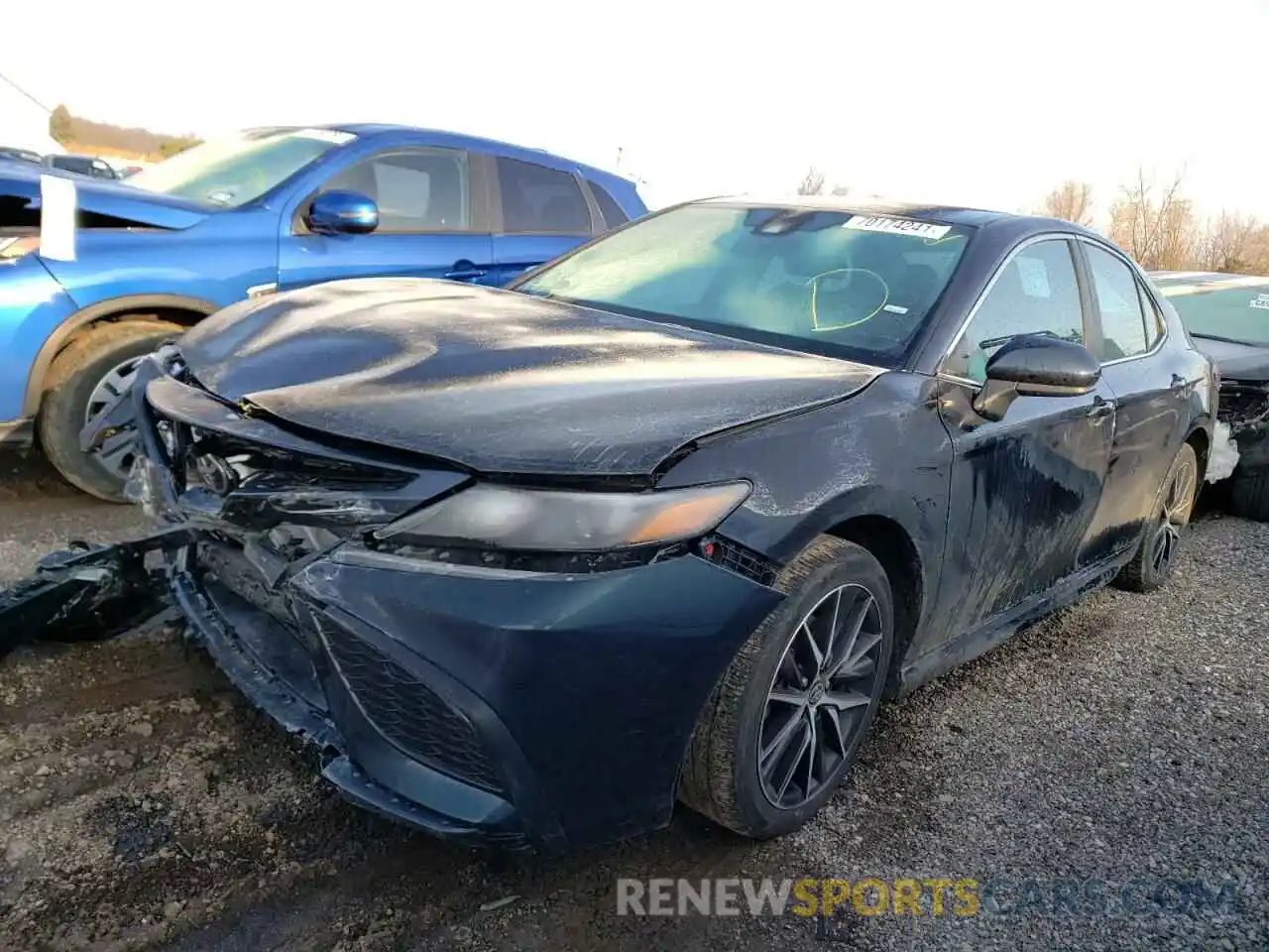 2 Photograph of a damaged car 4T1G11AK8MU403087 TOYOTA CAMRY 2021