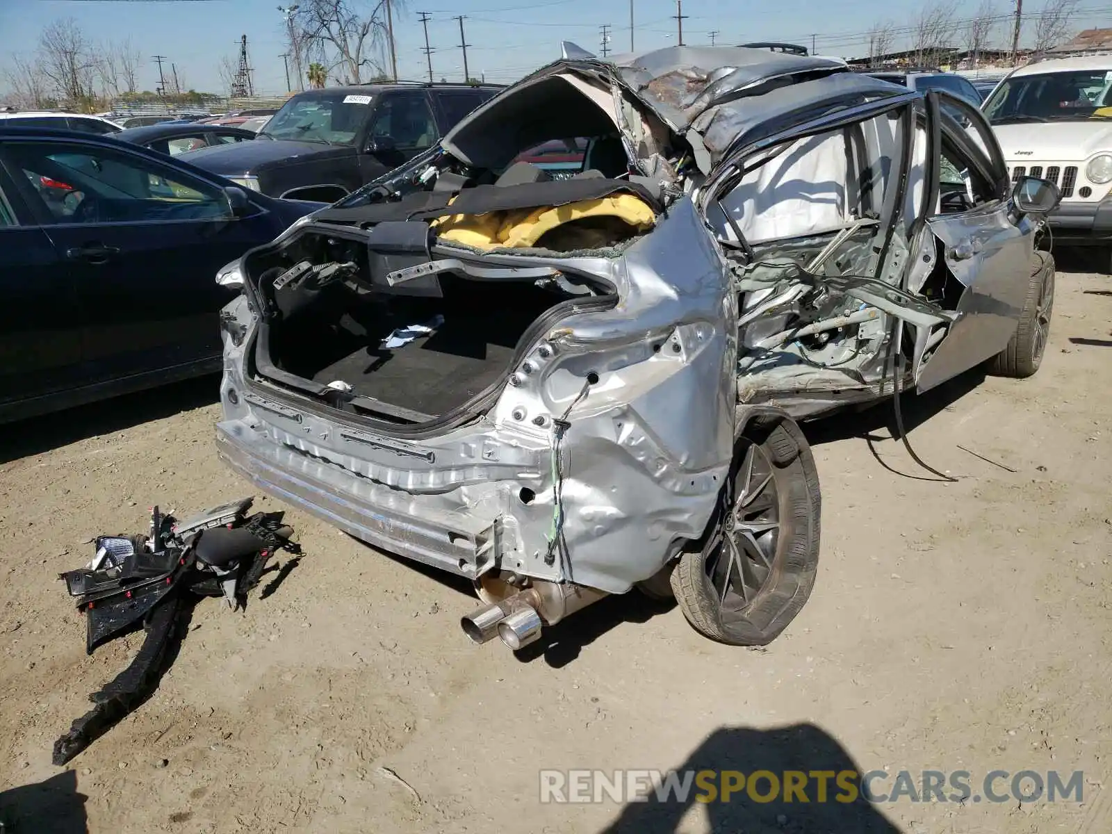 4 Photograph of a damaged car 4T1G11AK8MU413960 TOYOTA CAMRY 2021