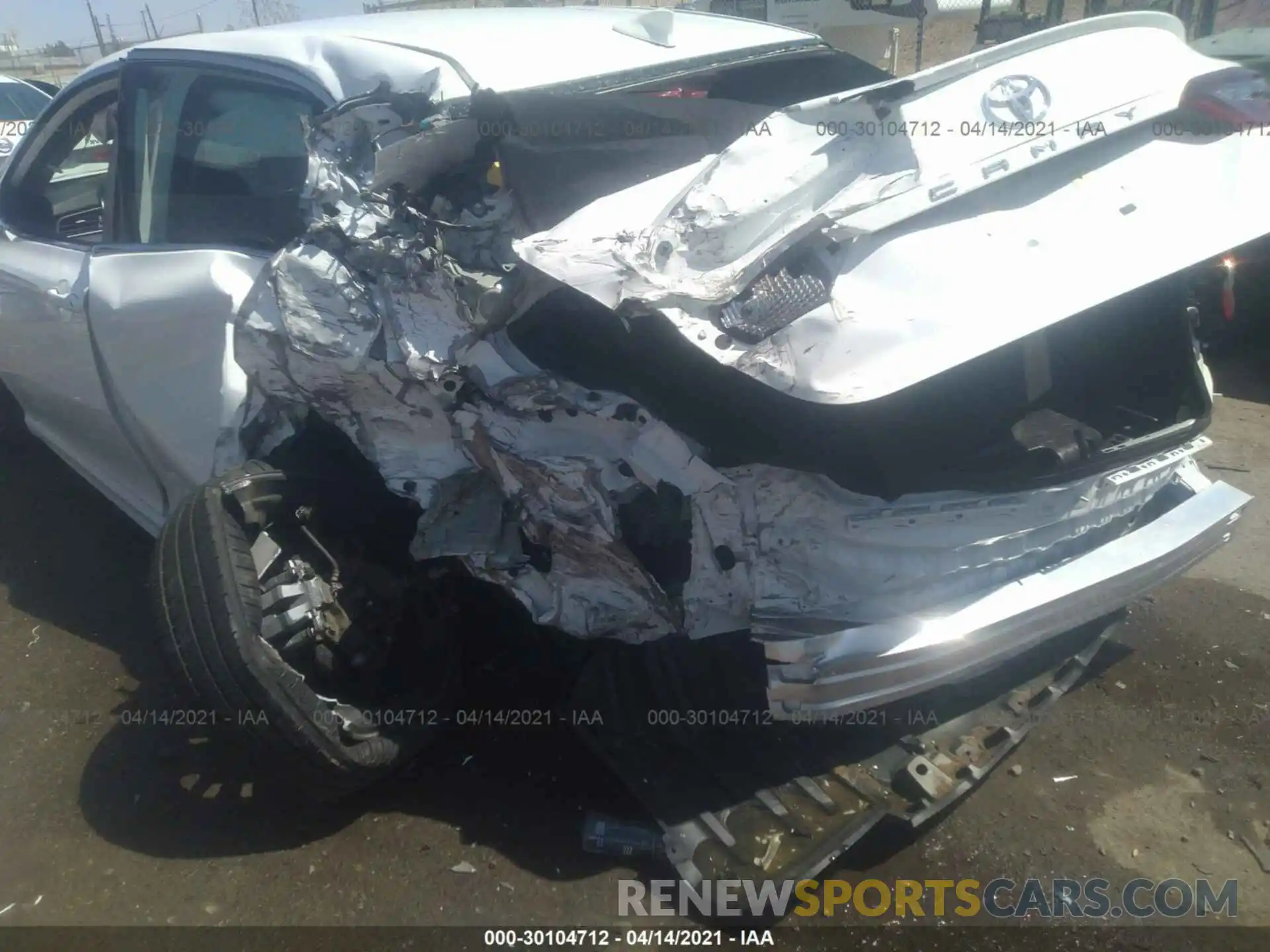 6 Photograph of a damaged car 4T1G11AK8MU415305 TOYOTA CAMRY 2021