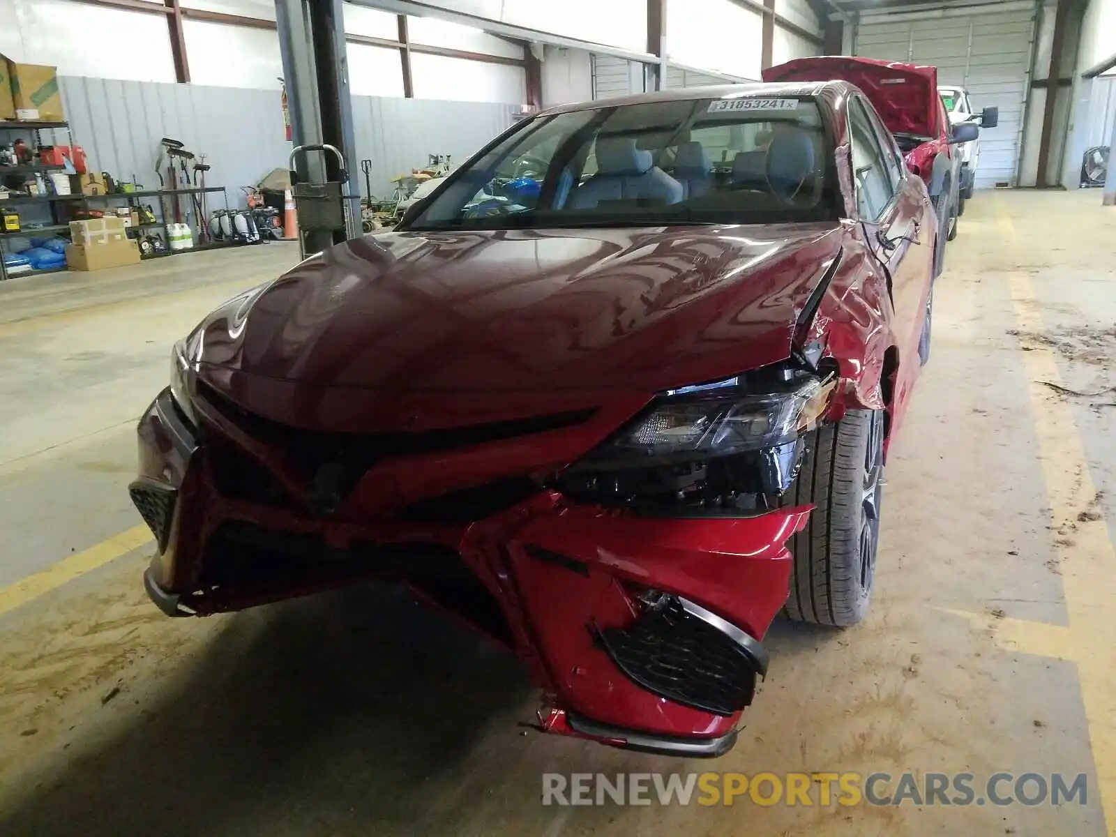 2 Photograph of a damaged car 4T1G11AK8MU417846 TOYOTA CAMRY 2021