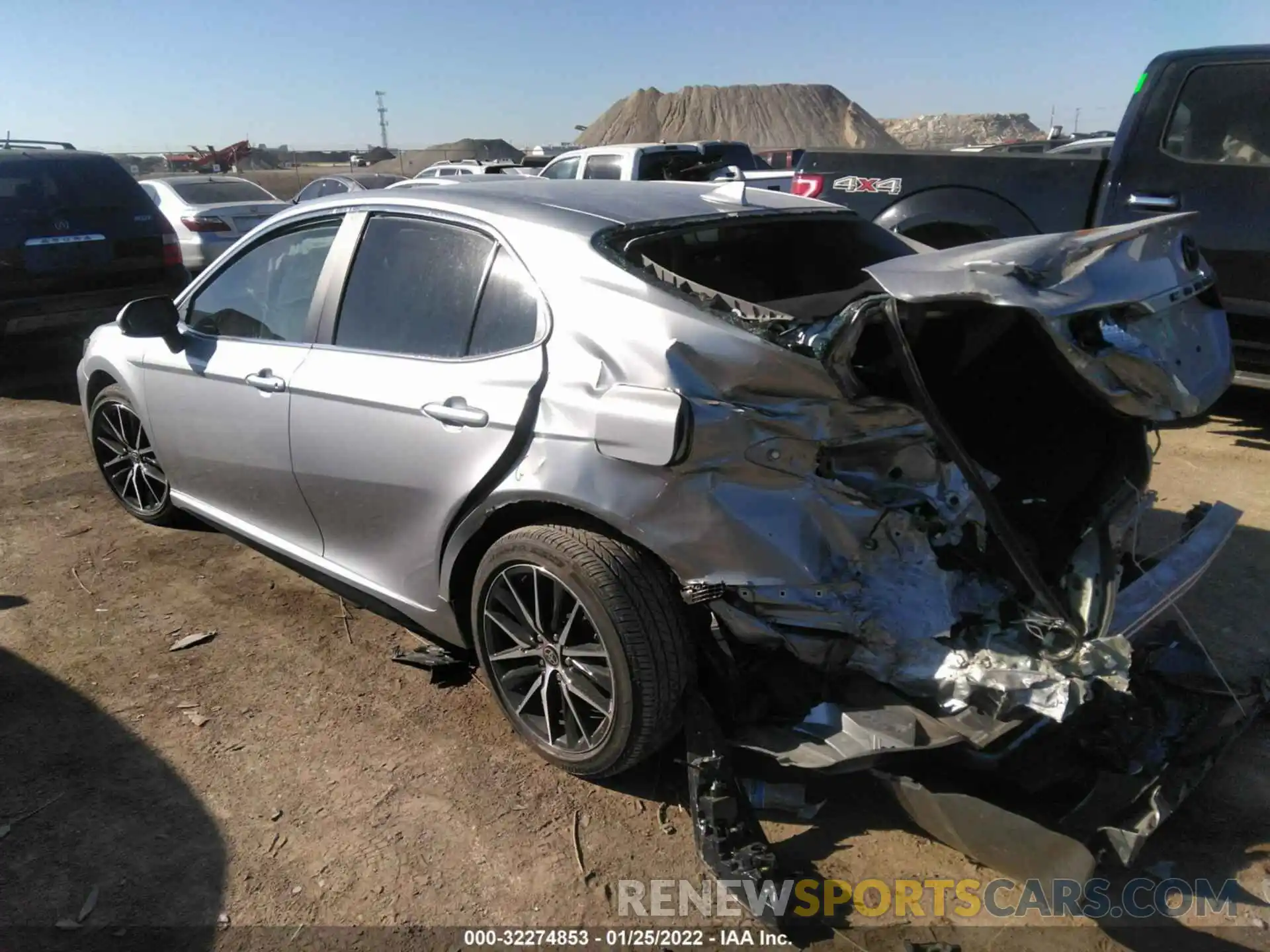 3 Photograph of a damaged car 4T1G11AK8MU421475 TOYOTA CAMRY 2021