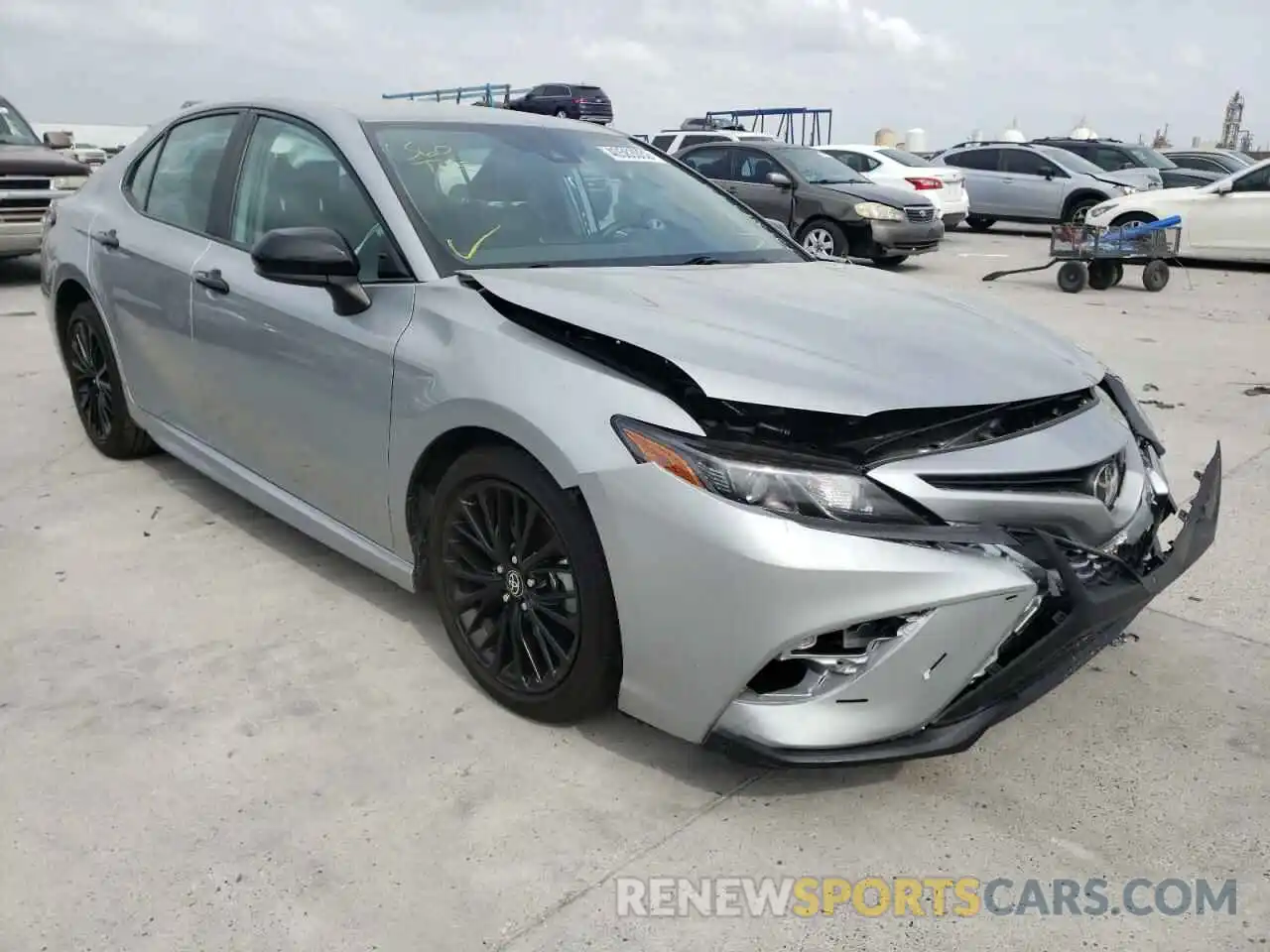 1 Photograph of a damaged car 4T1G11AK8MU433156 TOYOTA CAMRY 2021