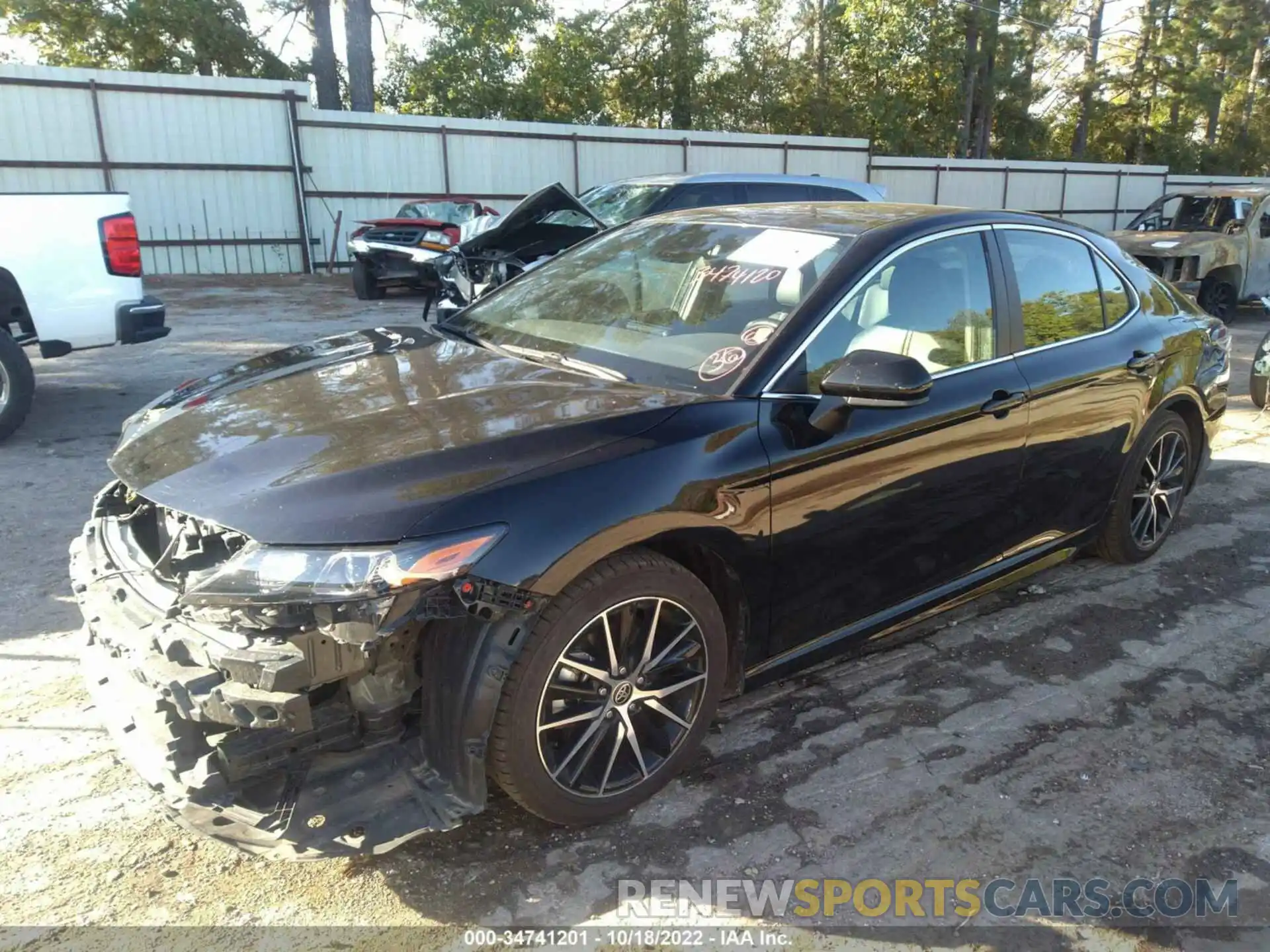 2 Photograph of a damaged car 4T1G11AK8MU435117 TOYOTA CAMRY 2021