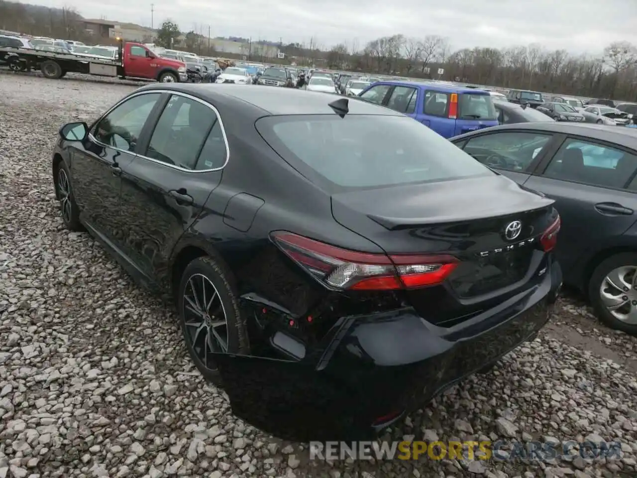 3 Photograph of a damaged car 4T1G11AK8MU444397 TOYOTA CAMRY 2021