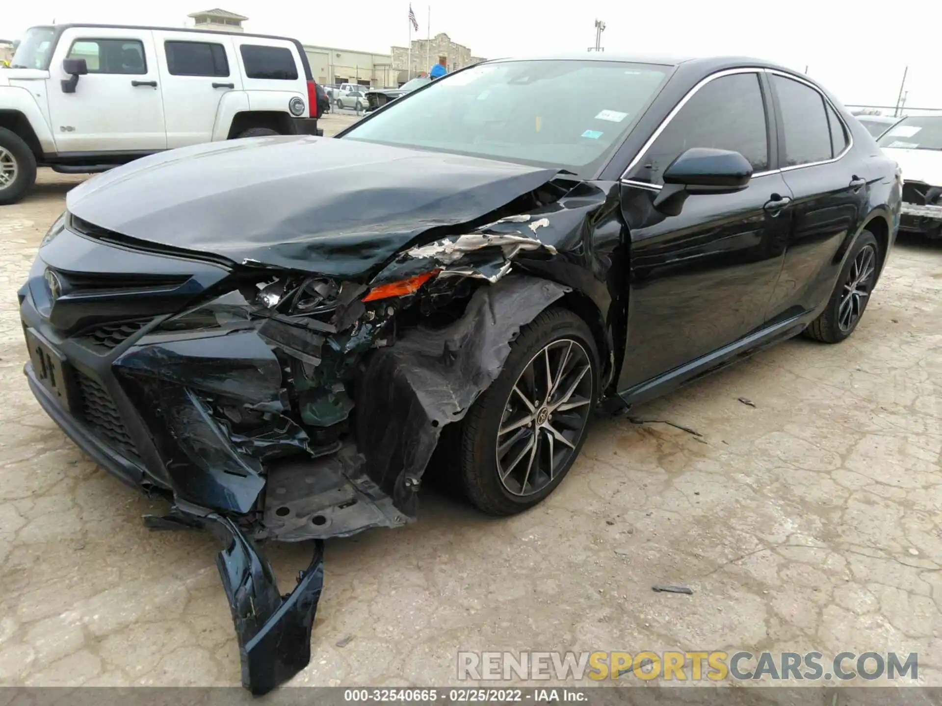 2 Photograph of a damaged car 4T1G11AK8MU449387 TOYOTA CAMRY 2021