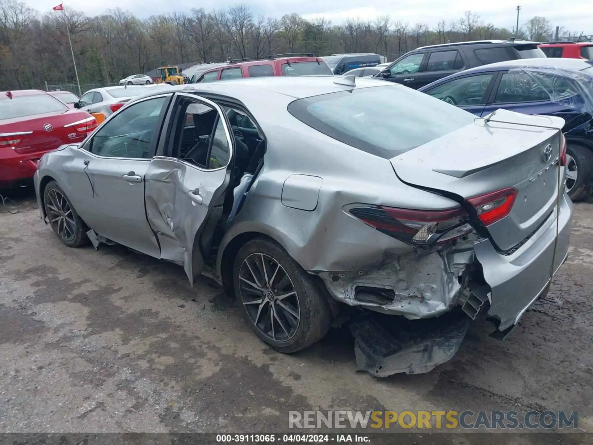 3 Photograph of a damaged car 4T1G11AK8MU455870 TOYOTA CAMRY 2021