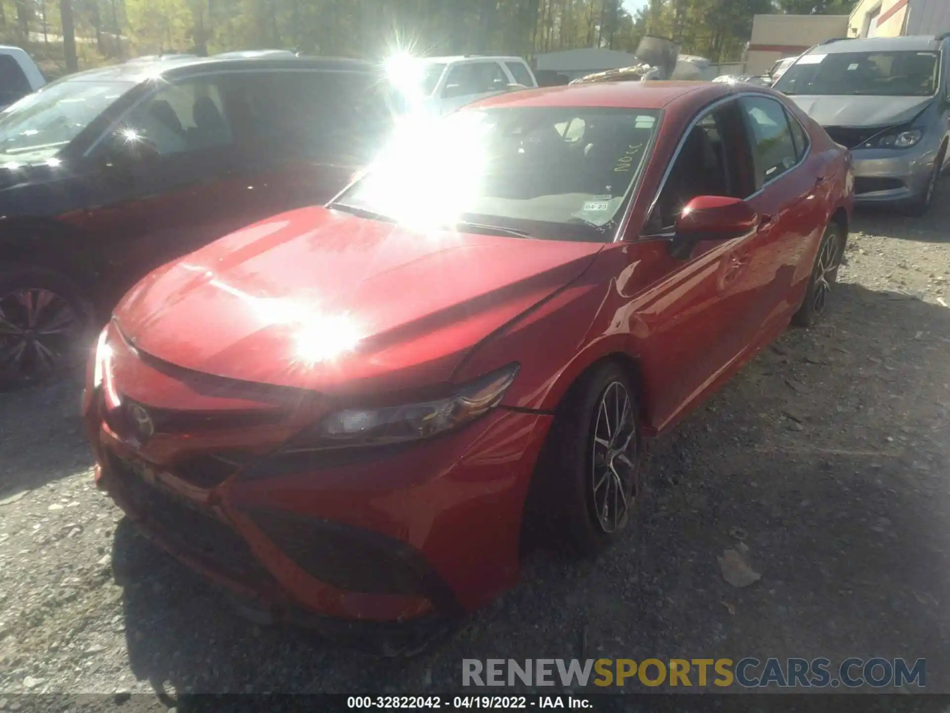 2 Photograph of a damaged car 4T1G11AK8MU456470 TOYOTA CAMRY 2021