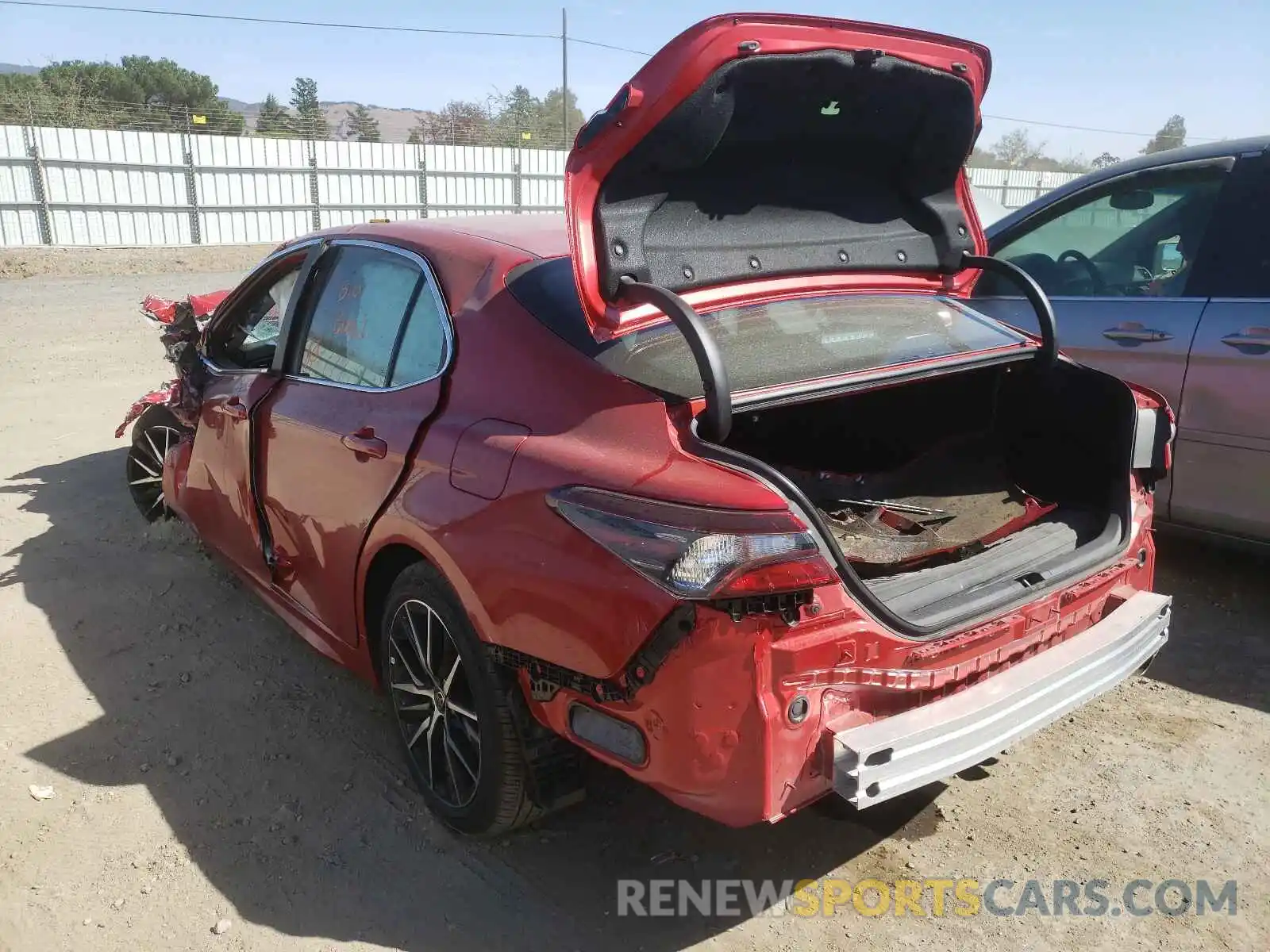 3 Photograph of a damaged car 4T1G11AK8MU457229 TOYOTA CAMRY 2021