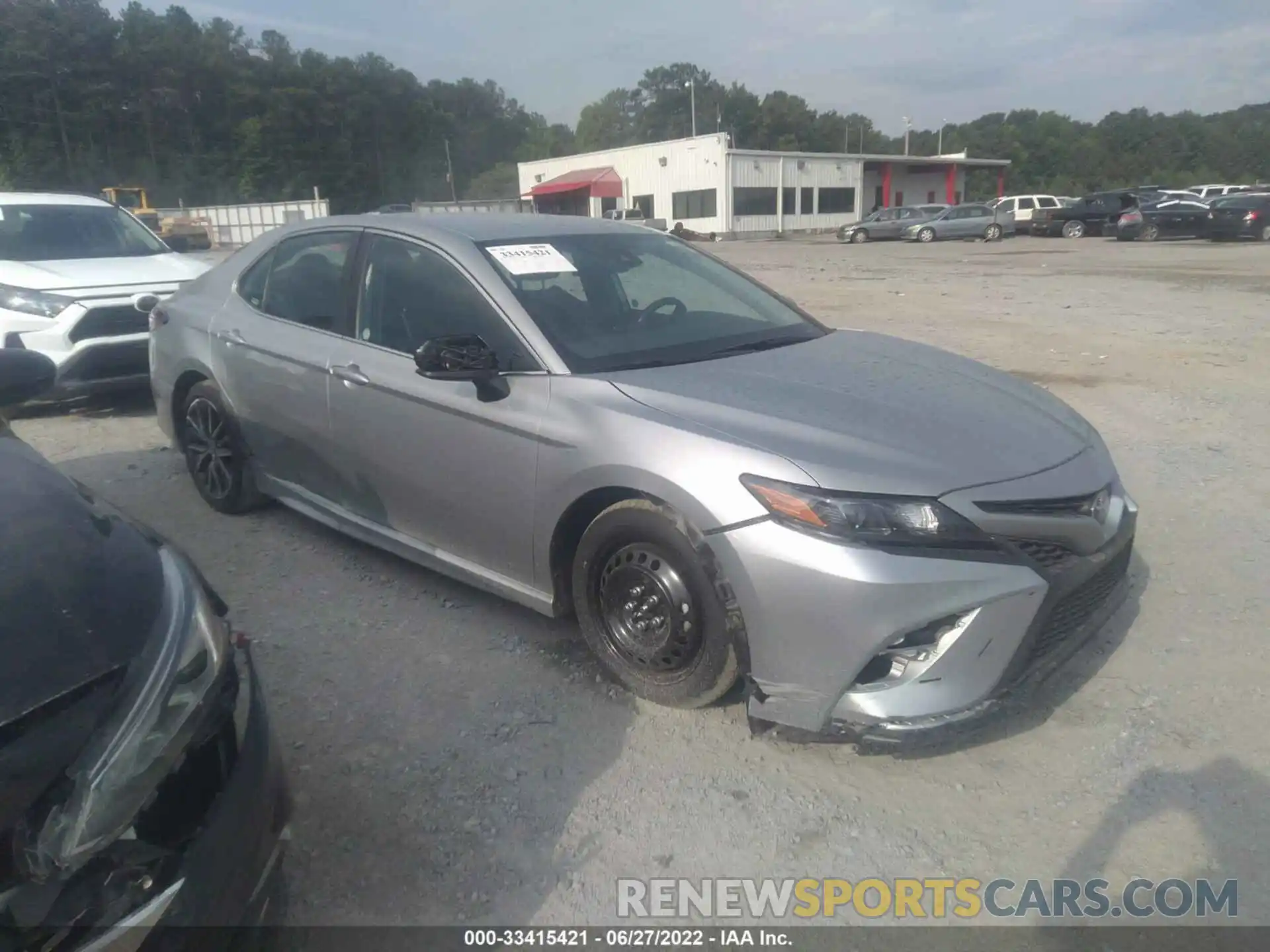 1 Photograph of a damaged car 4T1G11AK8MU457828 TOYOTA CAMRY 2021