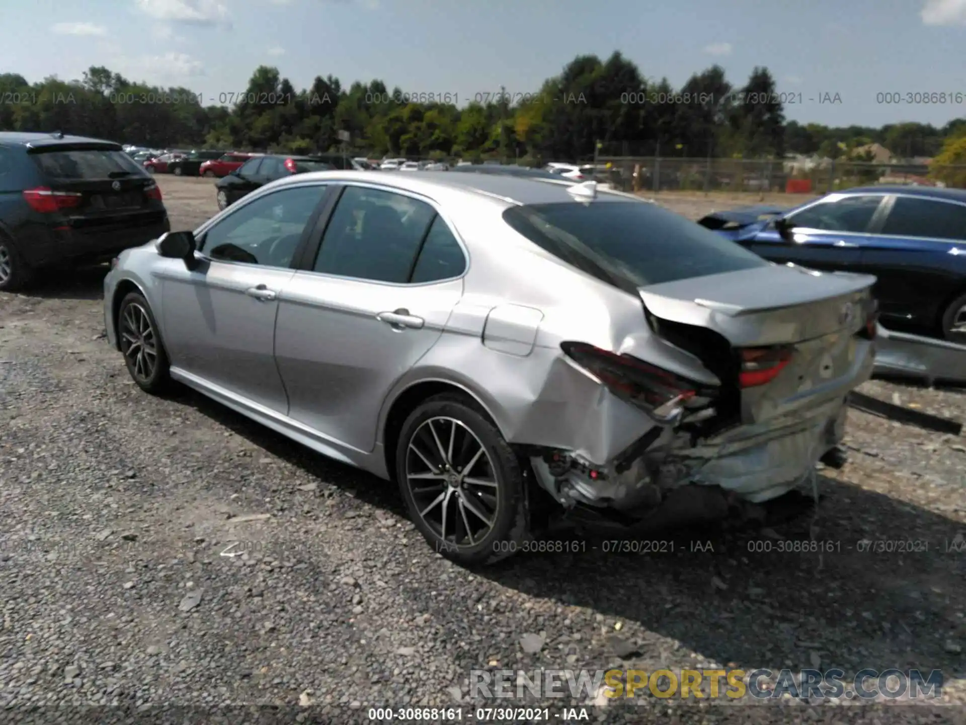 3 Photograph of a damaged car 4T1G11AK8MU459031 TOYOTA CAMRY 2021