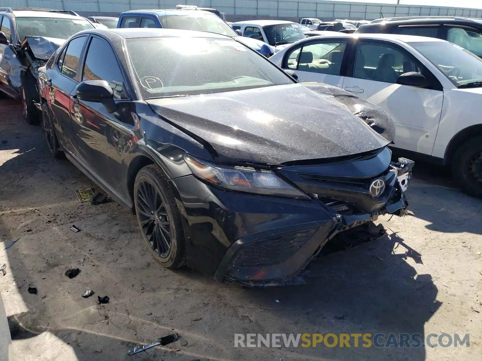 1 Photograph of a damaged car 4T1G11AK8MU460535 TOYOTA CAMRY 2021