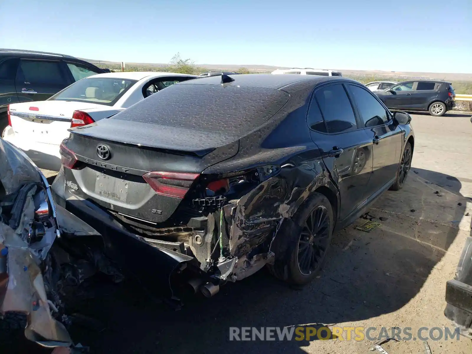 4 Photograph of a damaged car 4T1G11AK8MU460535 TOYOTA CAMRY 2021