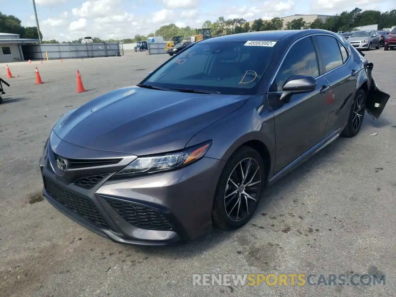 2 Photograph of a damaged car 4T1G11AK8MU476749 TOYOTA CAMRY 2021