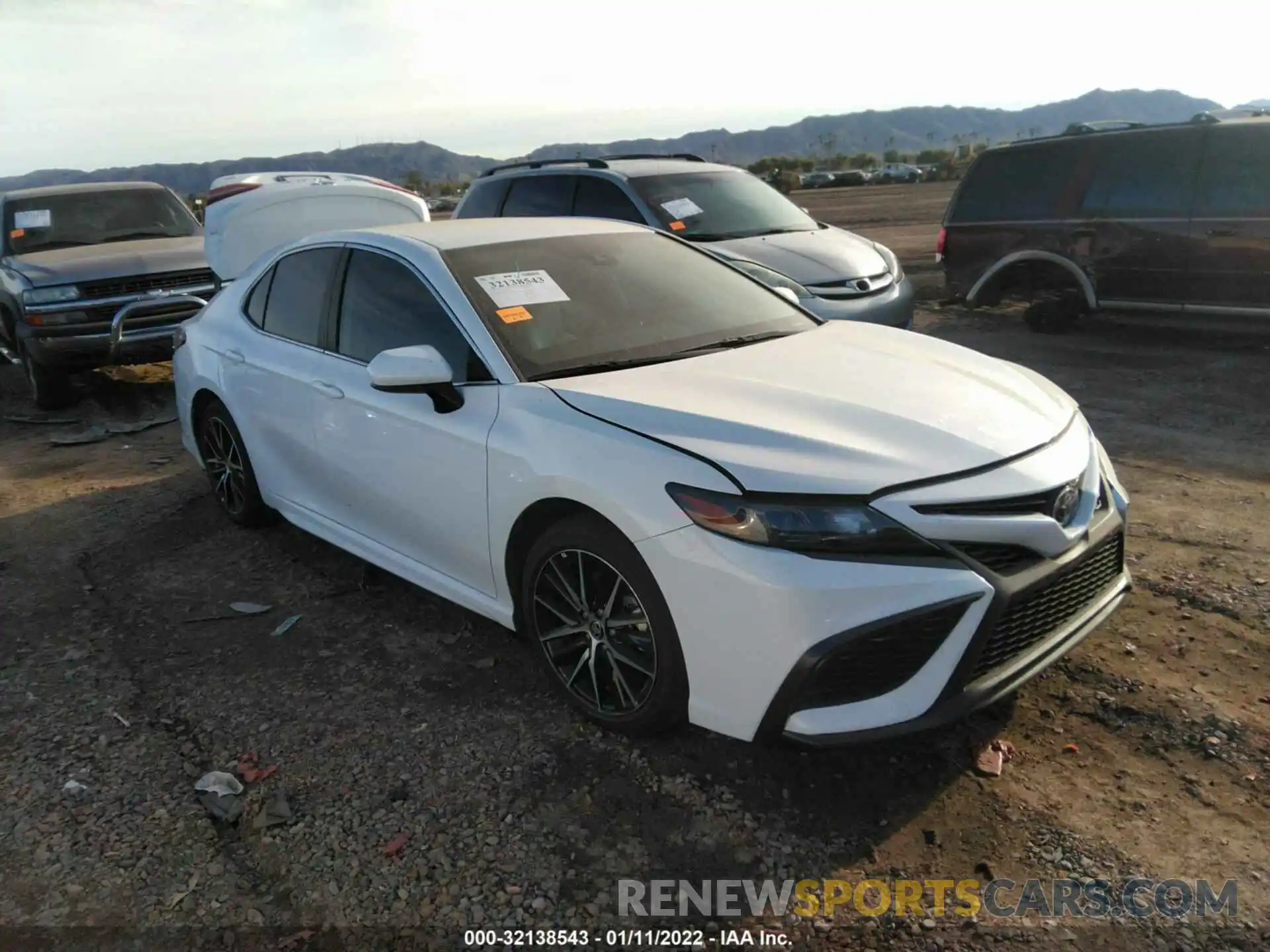 1 Photograph of a damaged car 4T1G11AK8MU483295 TOYOTA CAMRY 2021