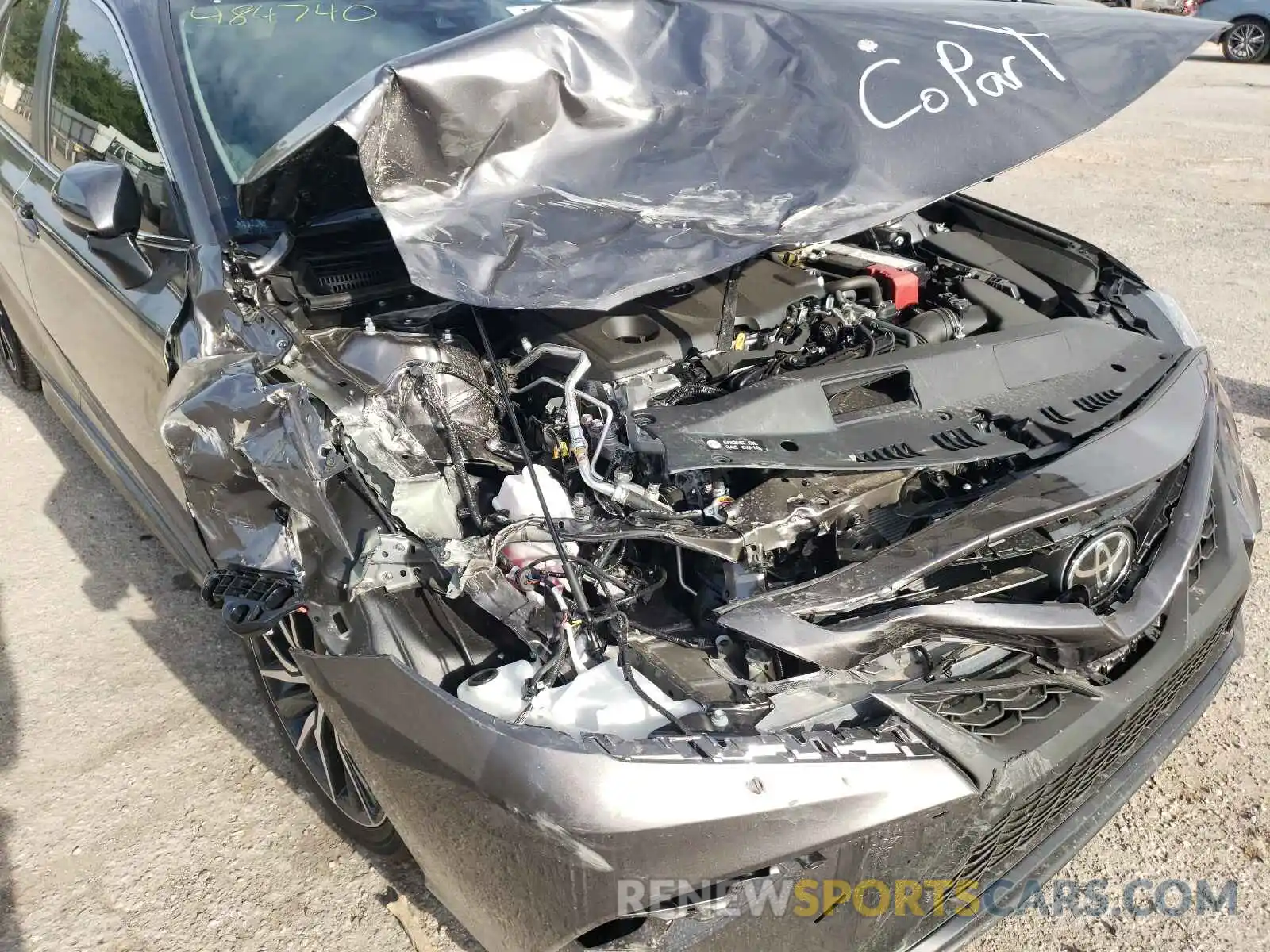 9 Photograph of a damaged car 4T1G11AK8MU484740 TOYOTA CAMRY 2021