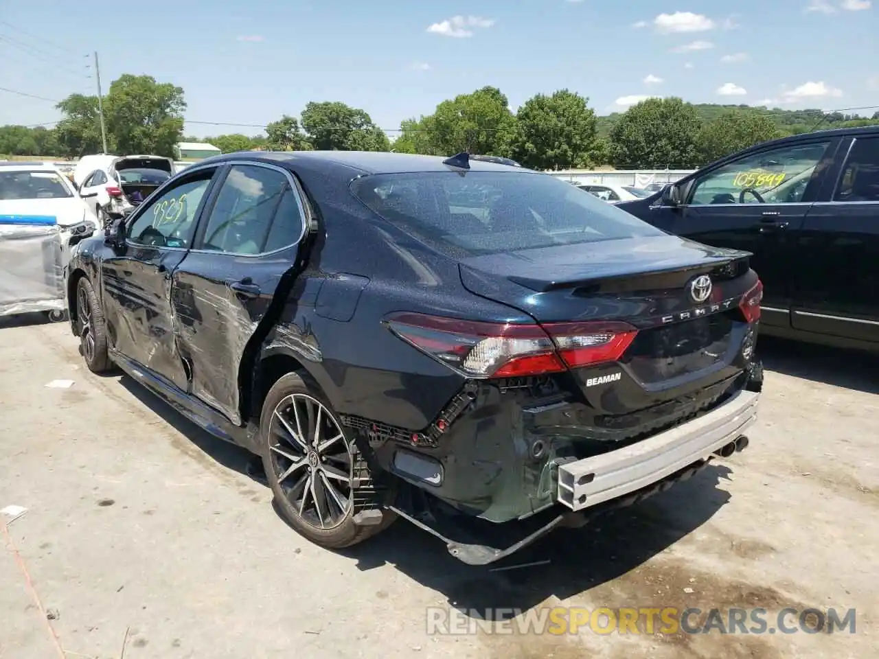 3 Photograph of a damaged car 4T1G11AK8MU486939 TOYOTA CAMRY 2021