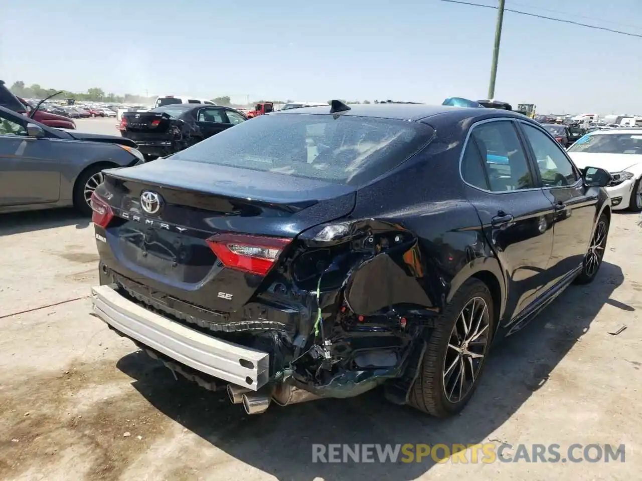 4 Photograph of a damaged car 4T1G11AK8MU486939 TOYOTA CAMRY 2021