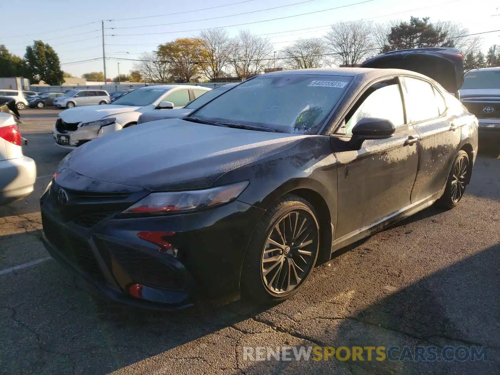 2 Photograph of a damaged car 4T1G11AK8MU492935 TOYOTA CAMRY 2021