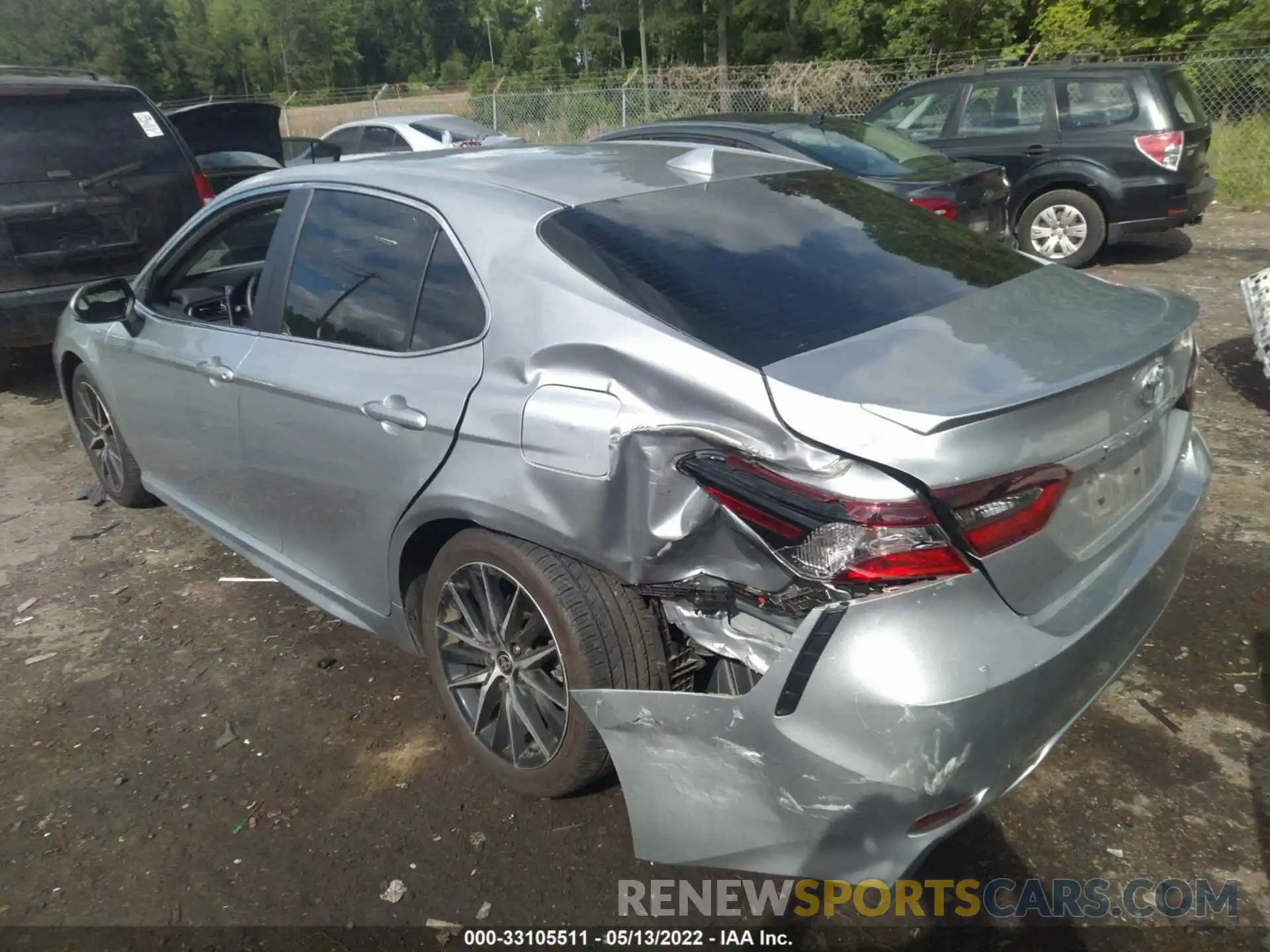 3 Photograph of a damaged car 4T1G11AK8MU493020 TOYOTA CAMRY 2021