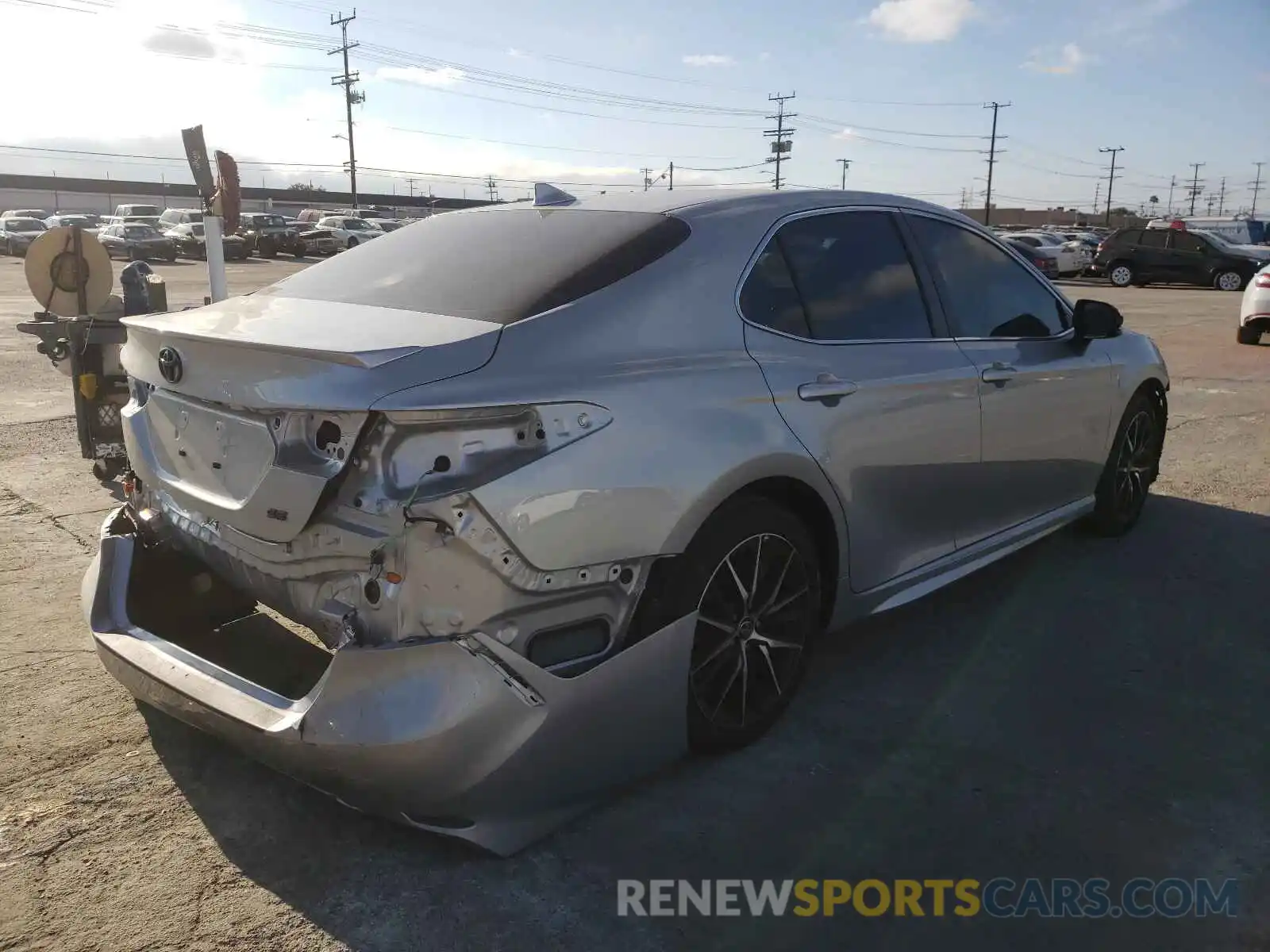 4 Photograph of a damaged car 4T1G11AK8MU493339 TOYOTA CAMRY 2021