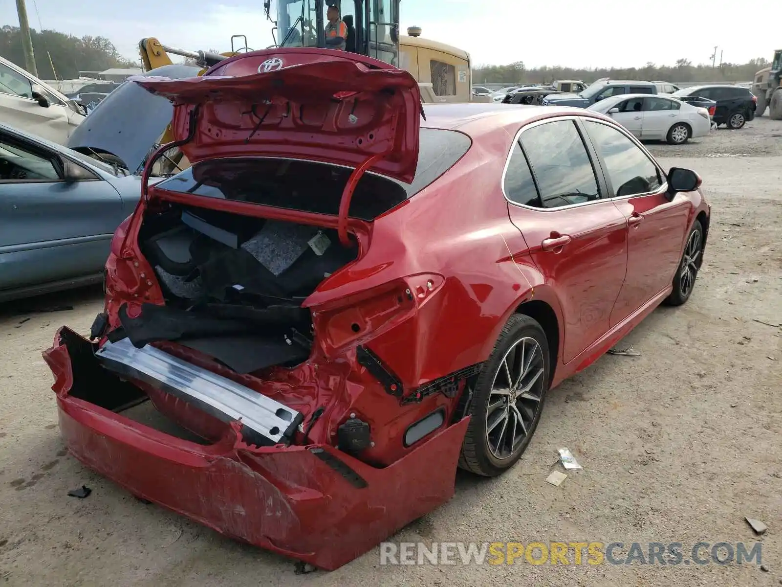 4 Photograph of a damaged car 4T1G11AK8MU496306 TOYOTA CAMRY 2021