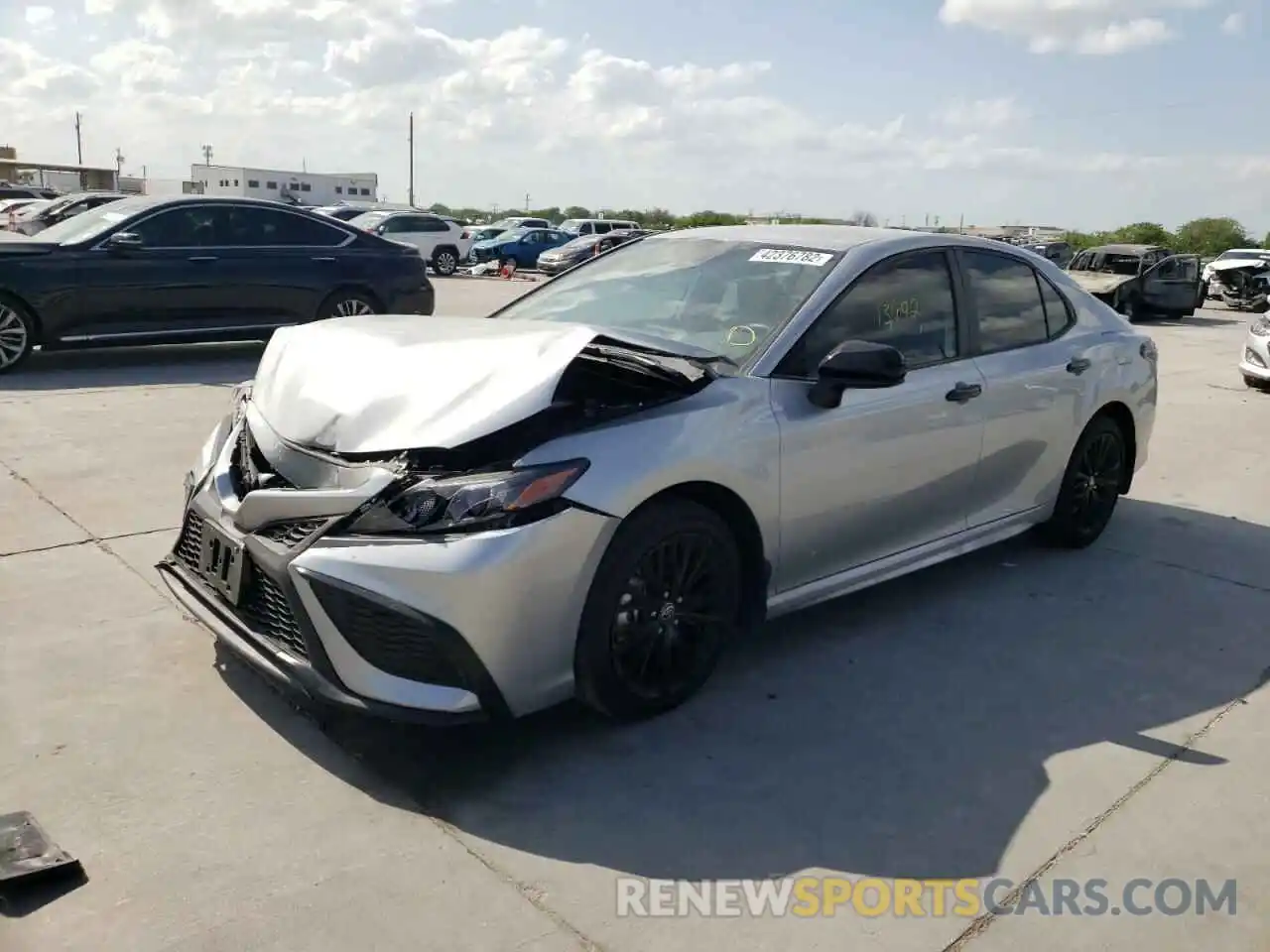 2 Photograph of a damaged car 4T1G11AK8MU496337 TOYOTA CAMRY 2021