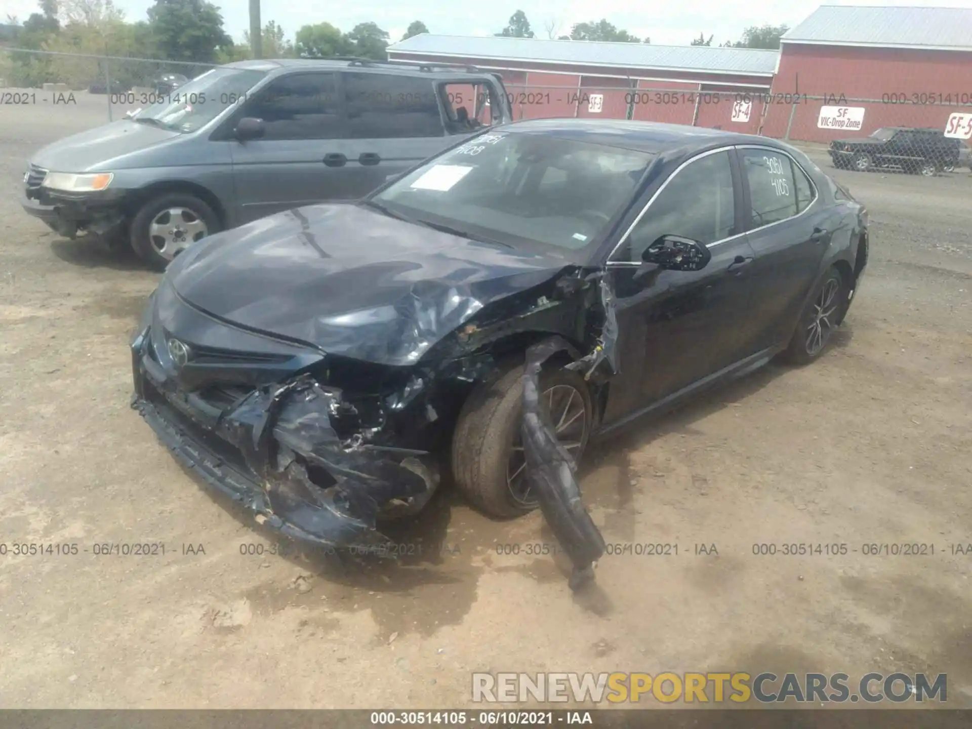 6 Photograph of a damaged car 4T1G11AK8MU516652 TOYOTA CAMRY 2021